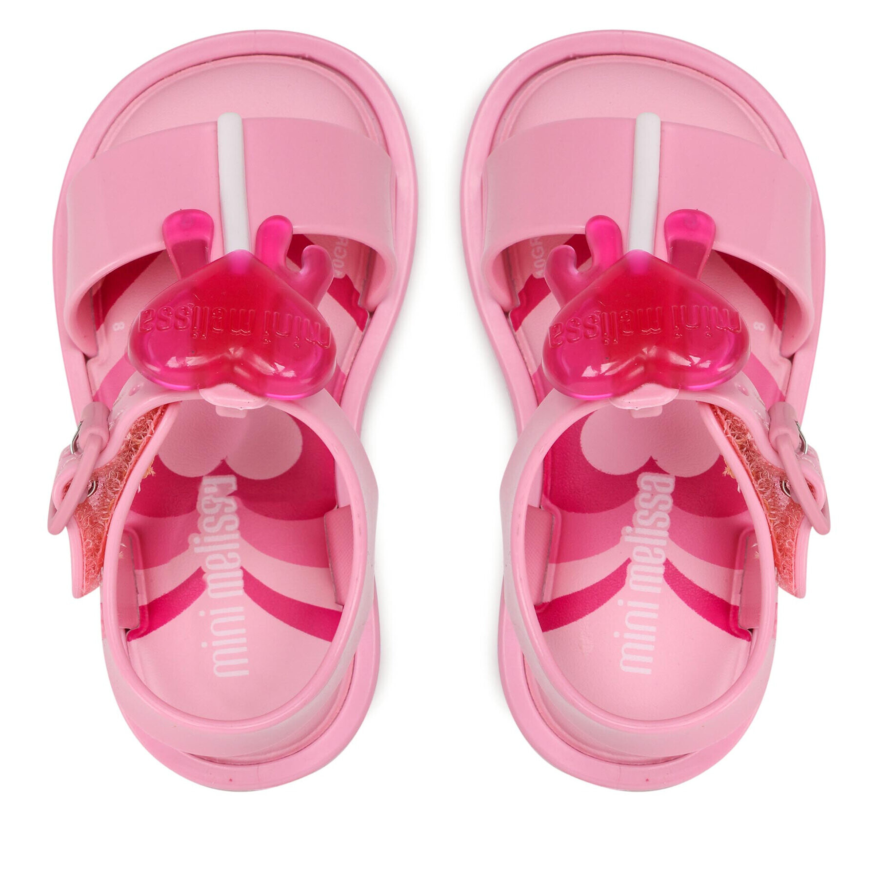 Melissa Сандали Mini Mar Sandal Jelly 33545 Розов - Pepit.bg