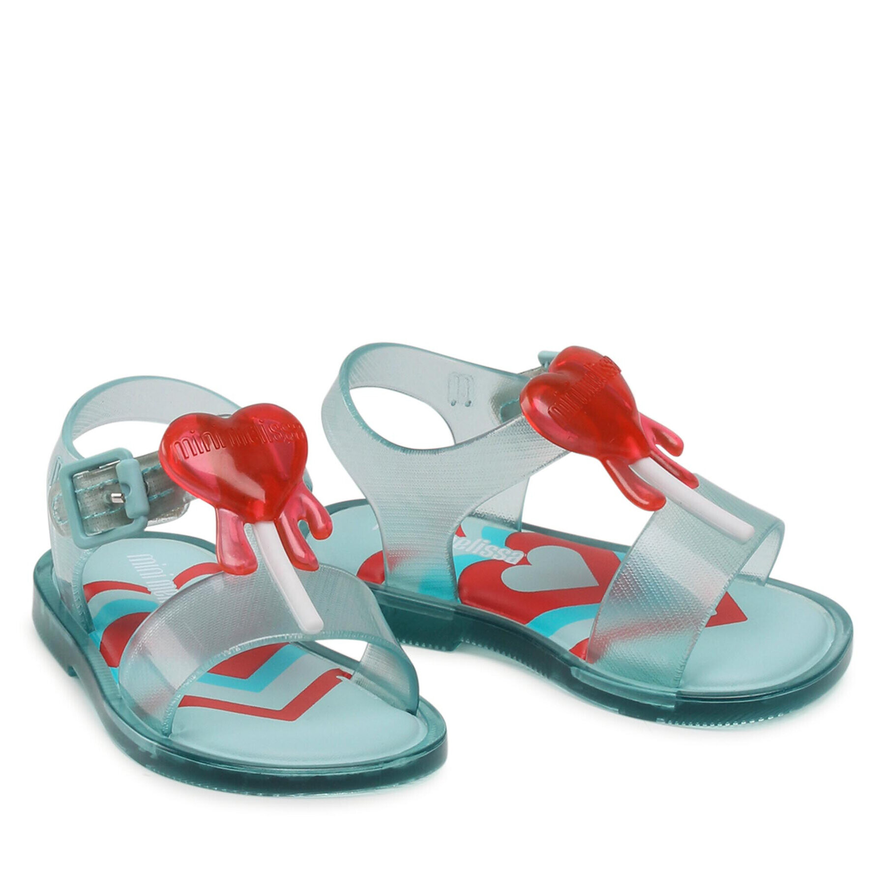 Melissa Сандали Mini Mar Sandal Jelly 33545 Зелен - Pepit.bg