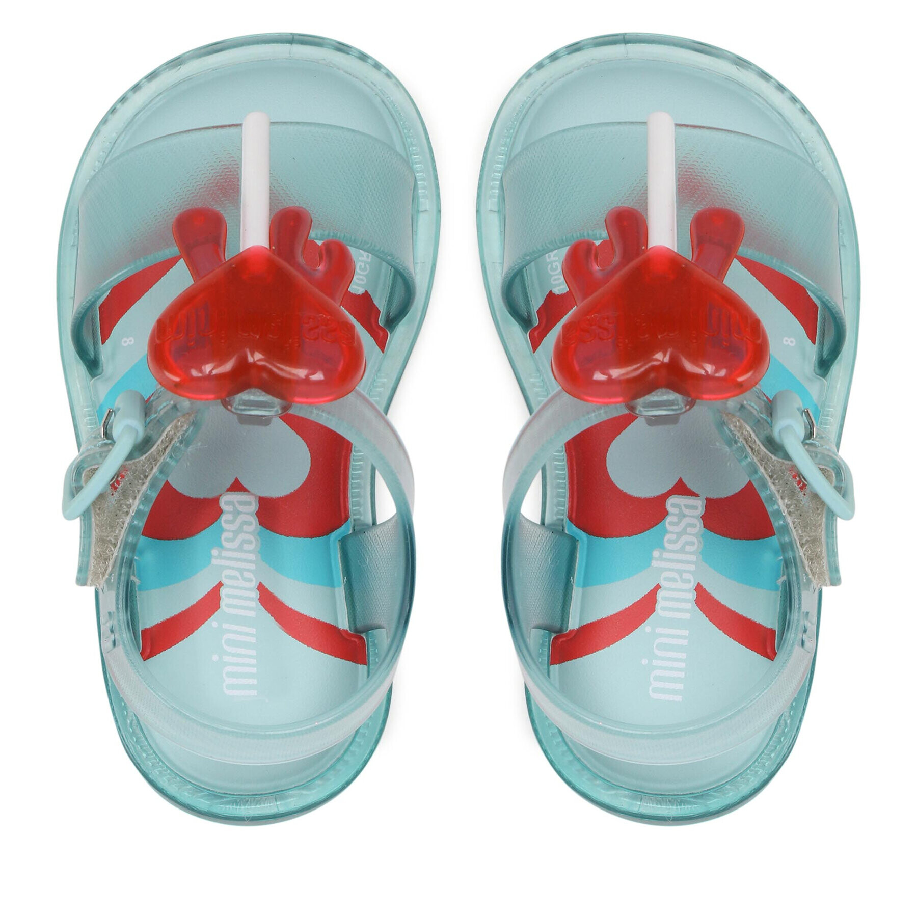 Melissa Сандали Mini Mar Sandal Jelly 33545 Зелен - Pepit.bg
