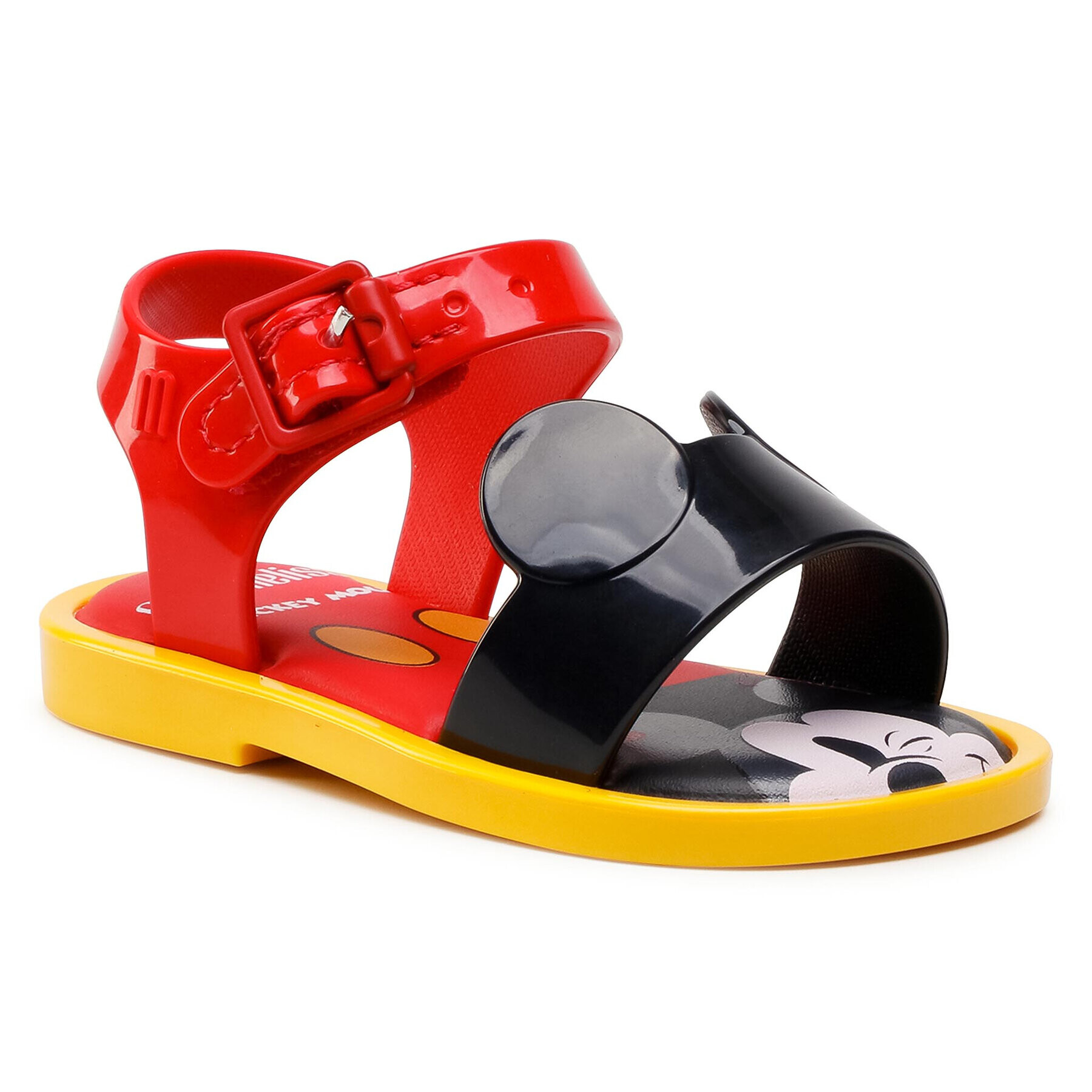 Melissa Сандали Mini Mar Sandal + Mick 33234 Черен - Pepit.bg