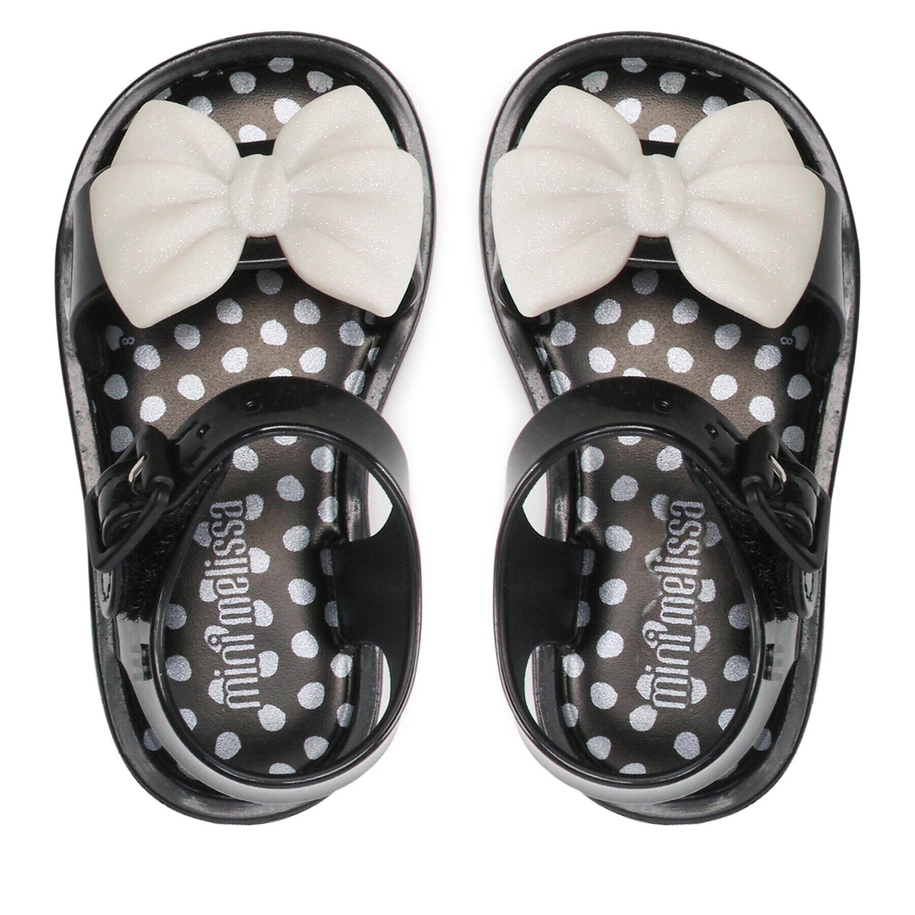 Melissa Сандали Mini Mar Sandal Prince 33473 Черен - Pepit.bg