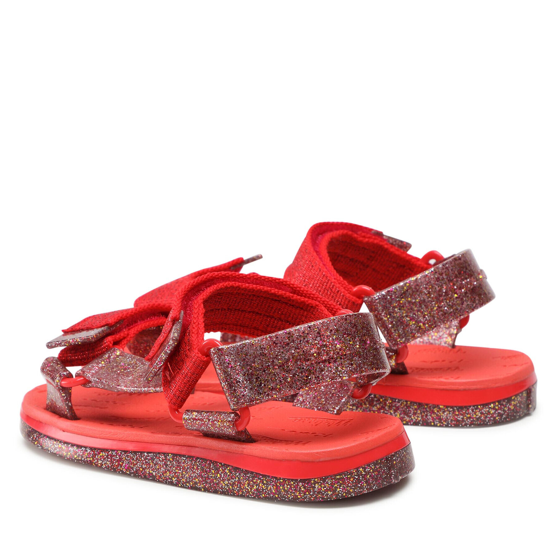 Melissa Сандали Mini Papete + Rider I 33381 Червен - Pepit.bg