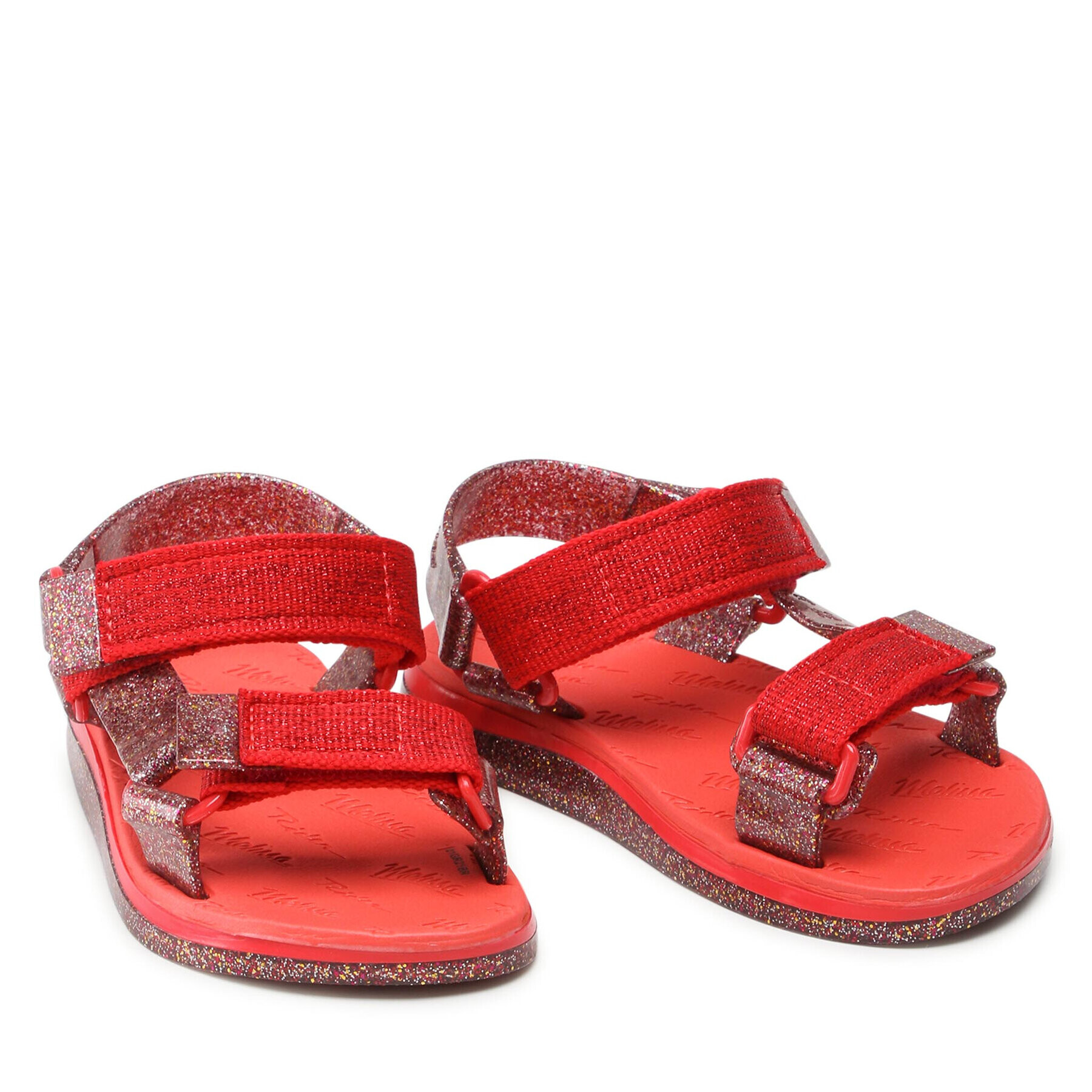 Melissa Сандали Mini Papete + Rider I 33381 Червен - Pepit.bg