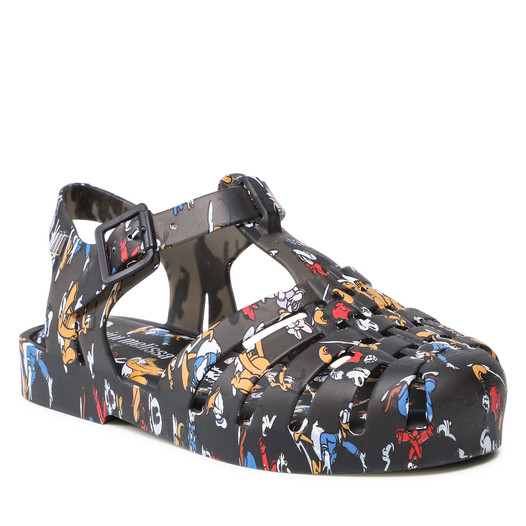 Melissa Сандали Mini Possession Print 33444 Черен - Pepit.bg