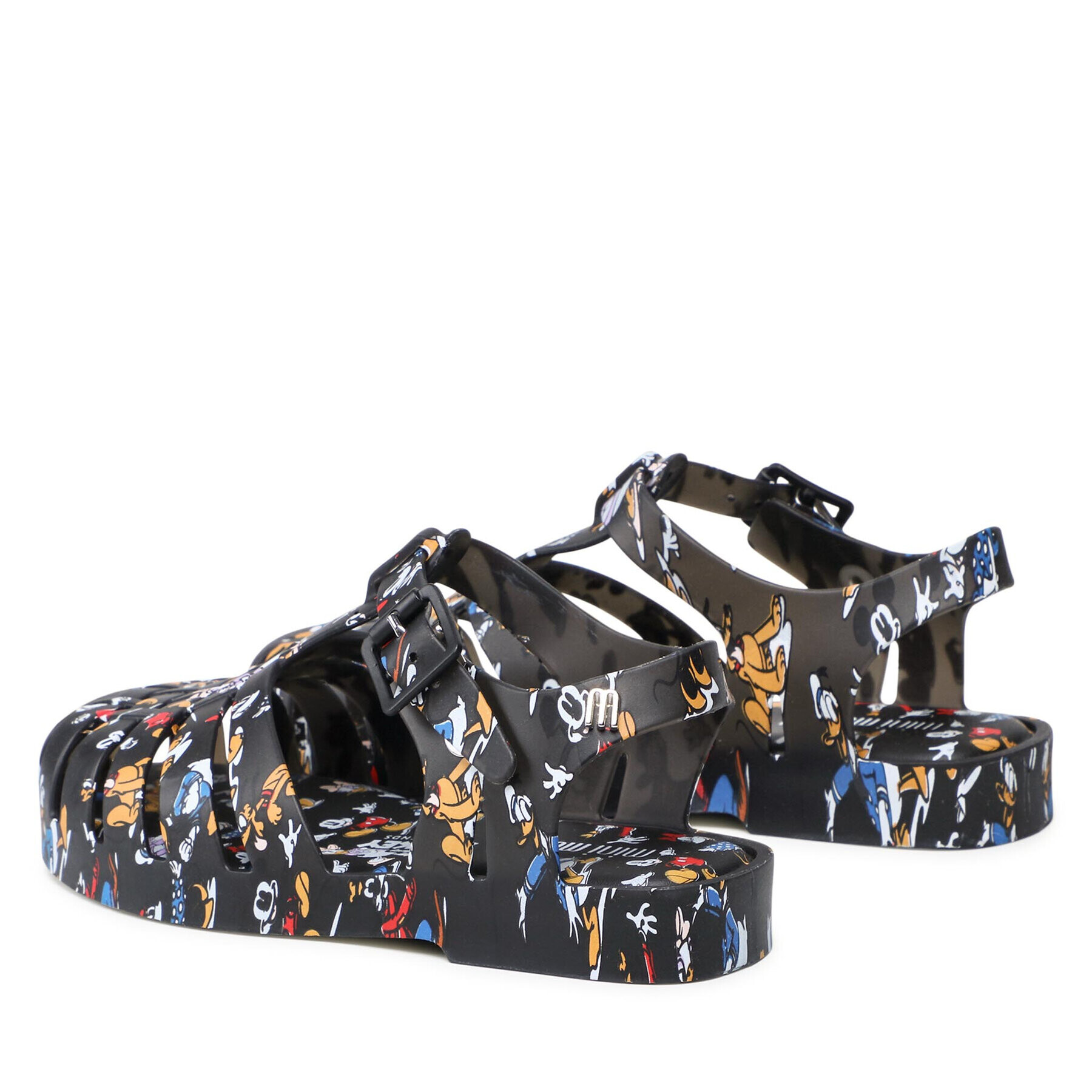 Melissa Сандали Mini Possession Print 33444 Черен - Pepit.bg