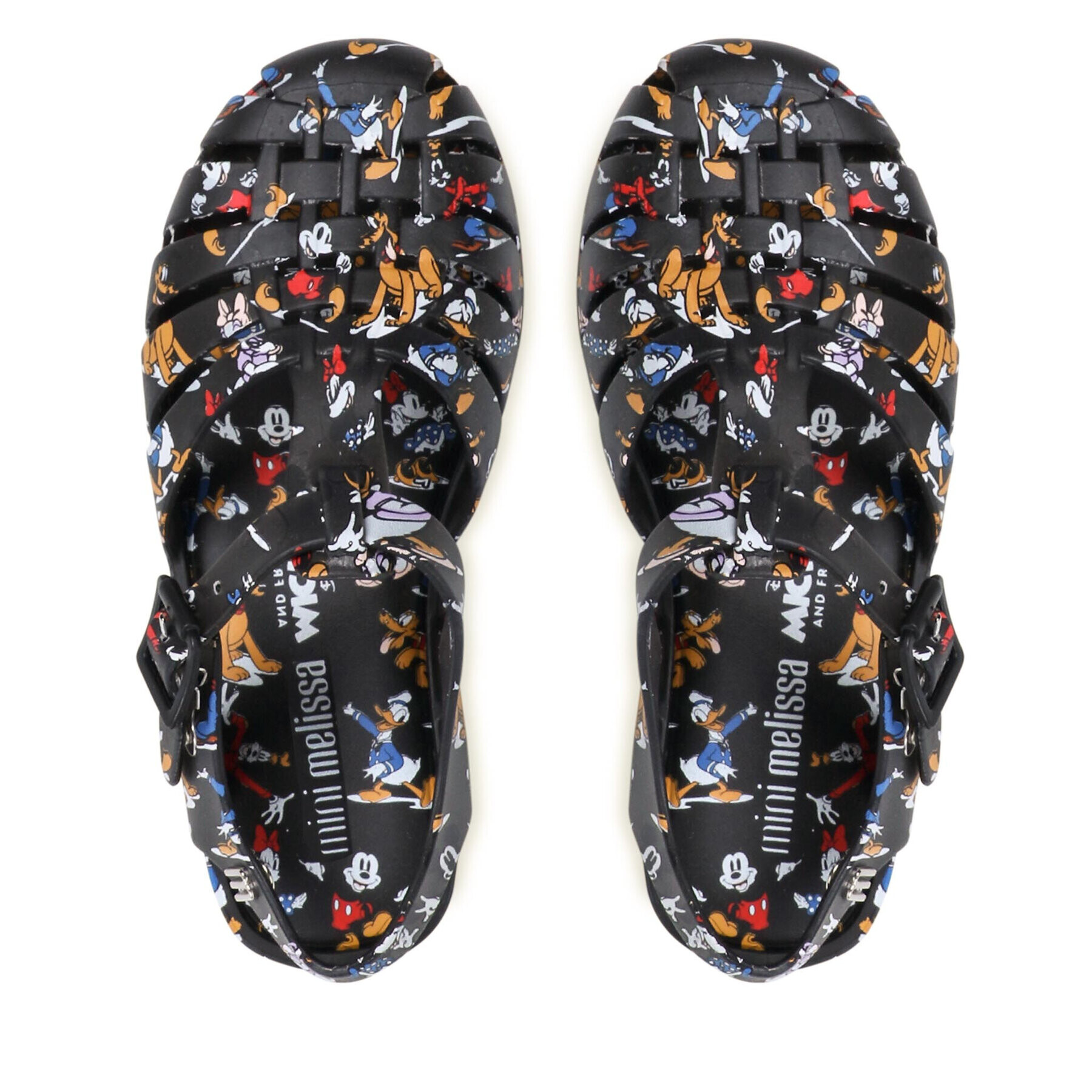 Melissa Сандали Mini Possession Print 33444 Черен - Pepit.bg