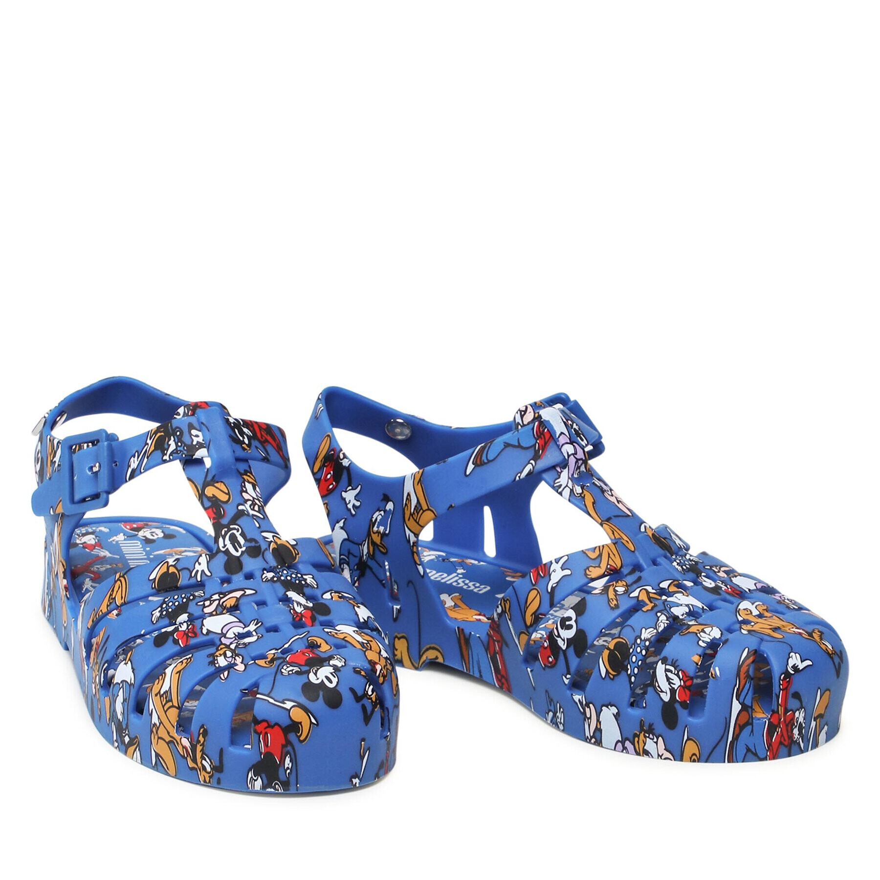 Melissa Сандали Mini Possession Print 33444 Син - Pepit.bg