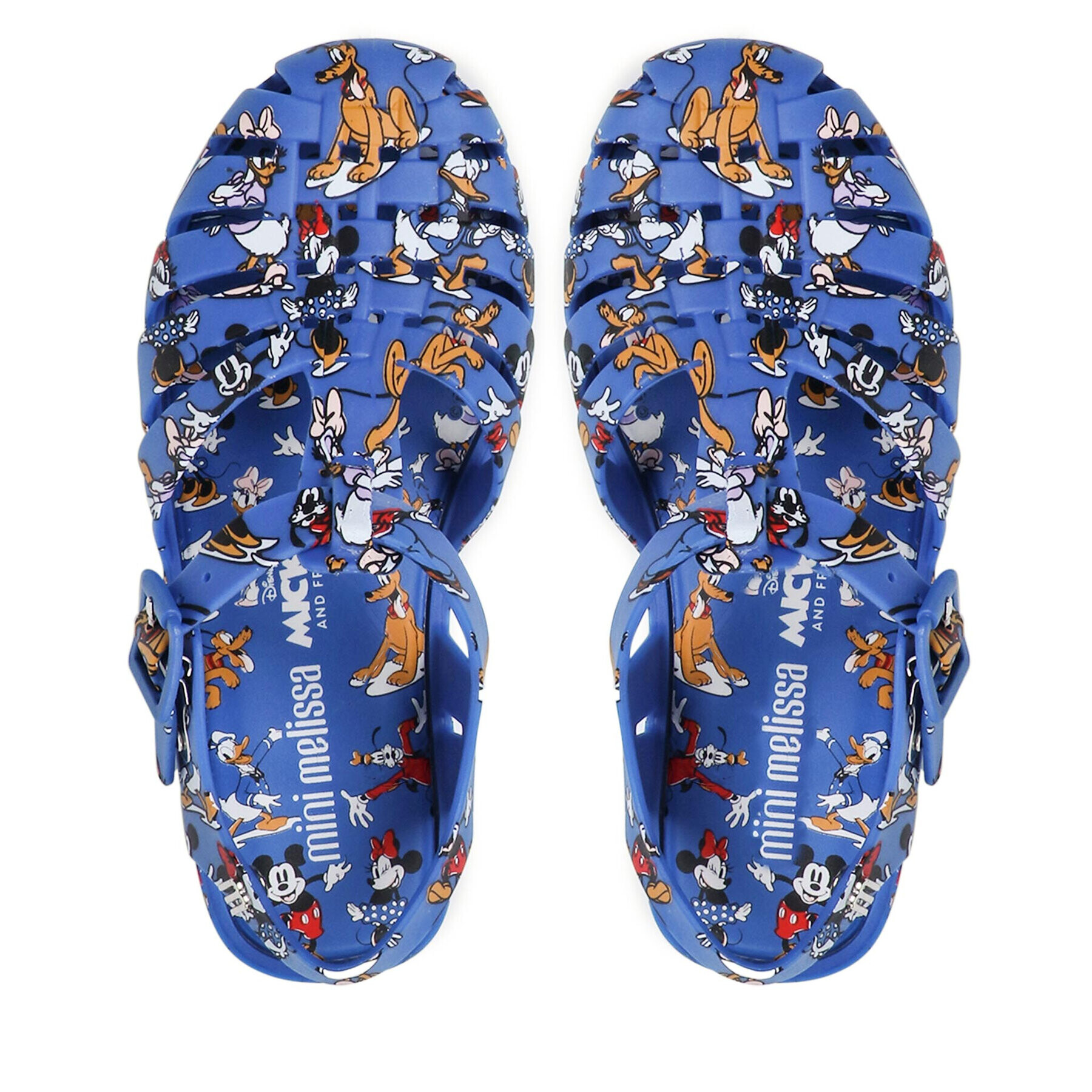 Melissa Сандали Mini Possession Print 33444 Син - Pepit.bg