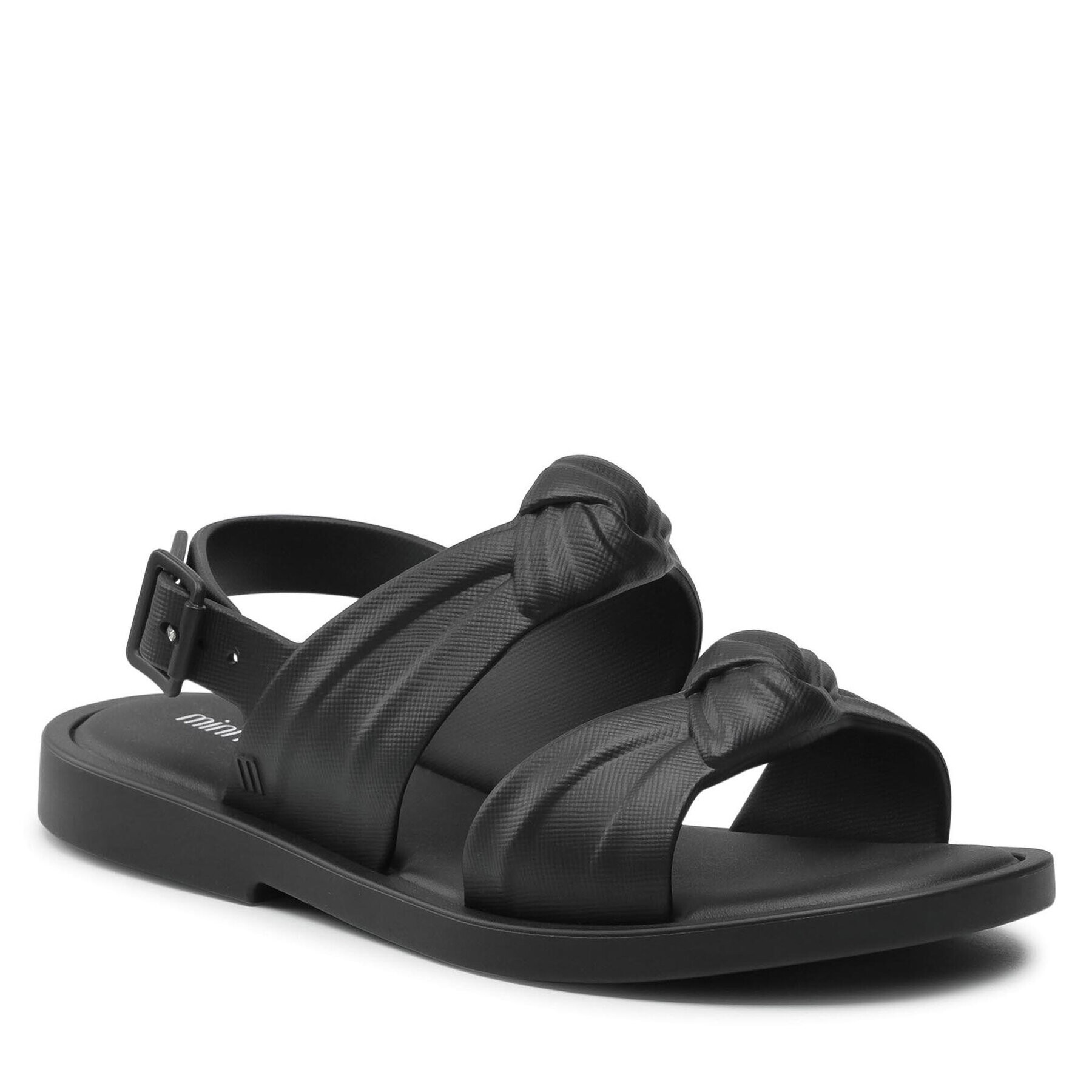Melissa Сандали Mini Velvet Sandal Inf 33484 Черен - Pepit.bg