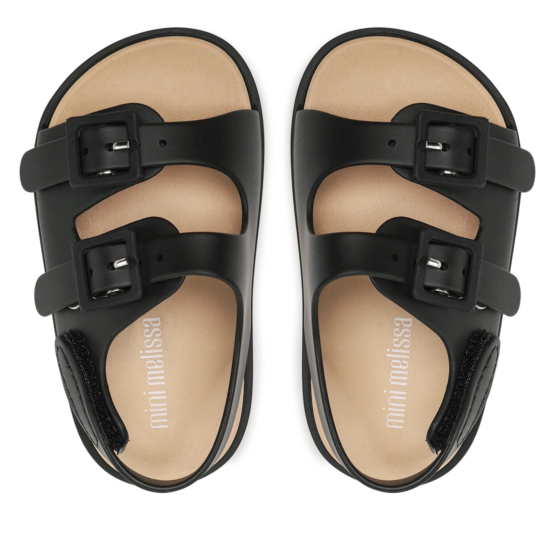 Melissa Сандали Mini Wide Sandal BB 33405 Черен - Pepit.bg