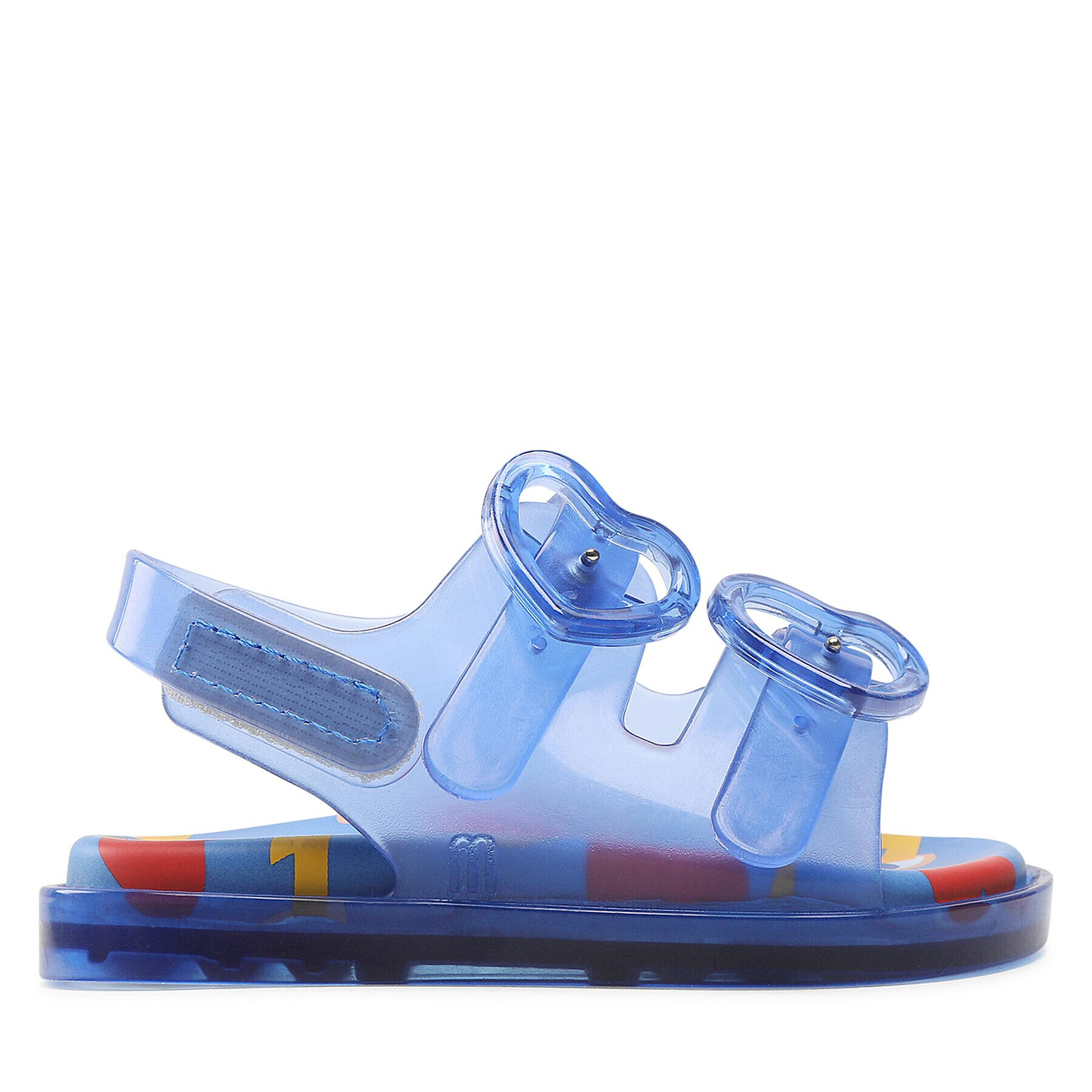 Melissa Сандали Mini Wide Sandal + Cap 33652 Син - Pepit.bg