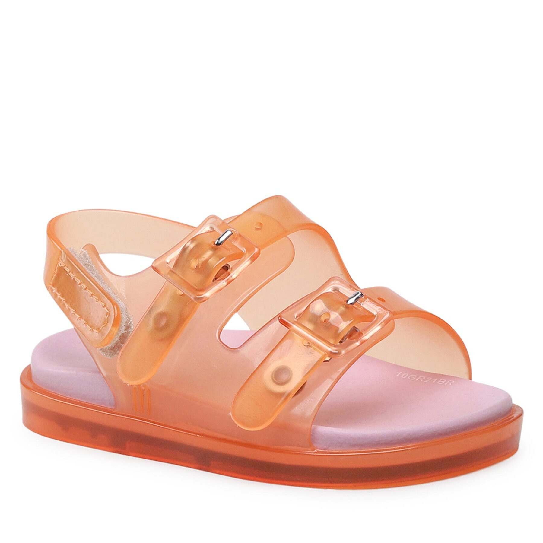 Melissa Сандали Mini Wide Sandal III 33405 Оранжев - Pepit.bg