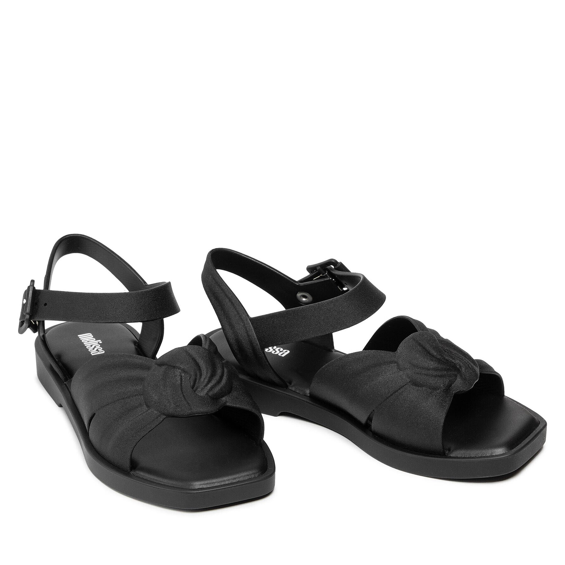 Melissa Сандали Plush Sandal Ad 33407 Черен - Pepit.bg