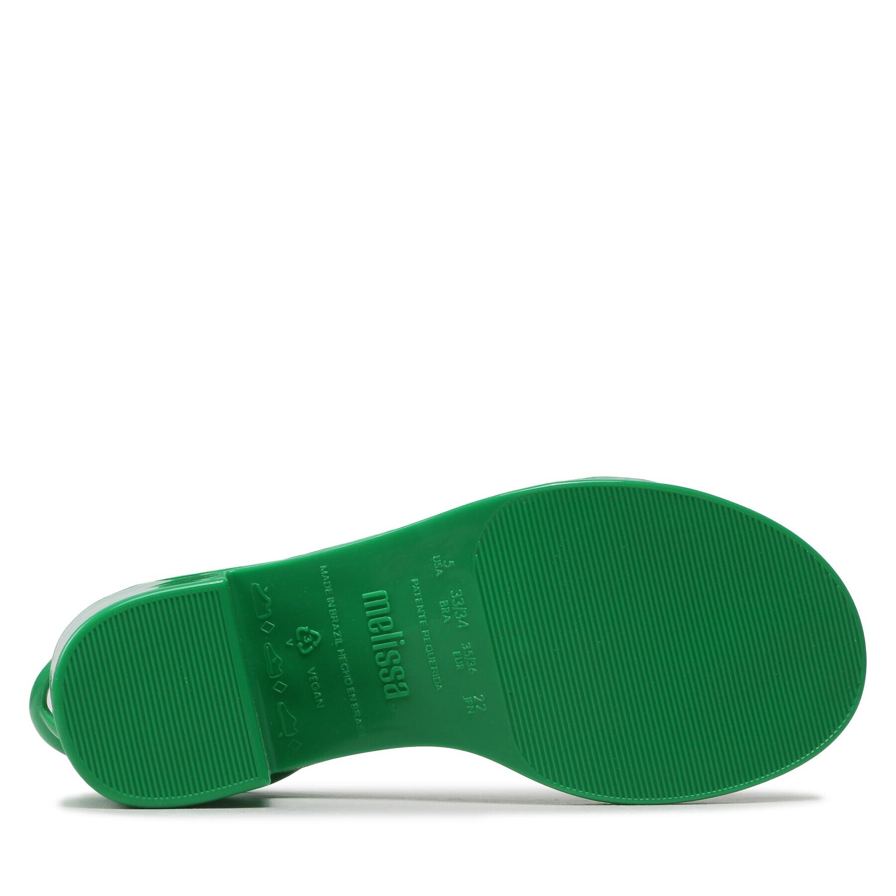 Melissa Сандали Shiny Heel II Ad 33700 Зелен - Pepit.bg