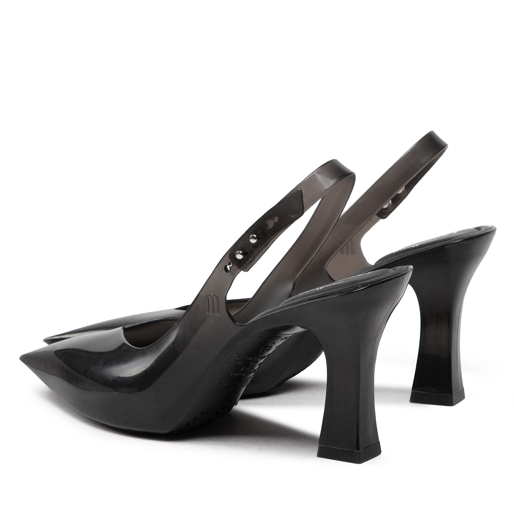 Melissa Сандали Slingback Heel + Larroude 33606 Черен - Pepit.bg