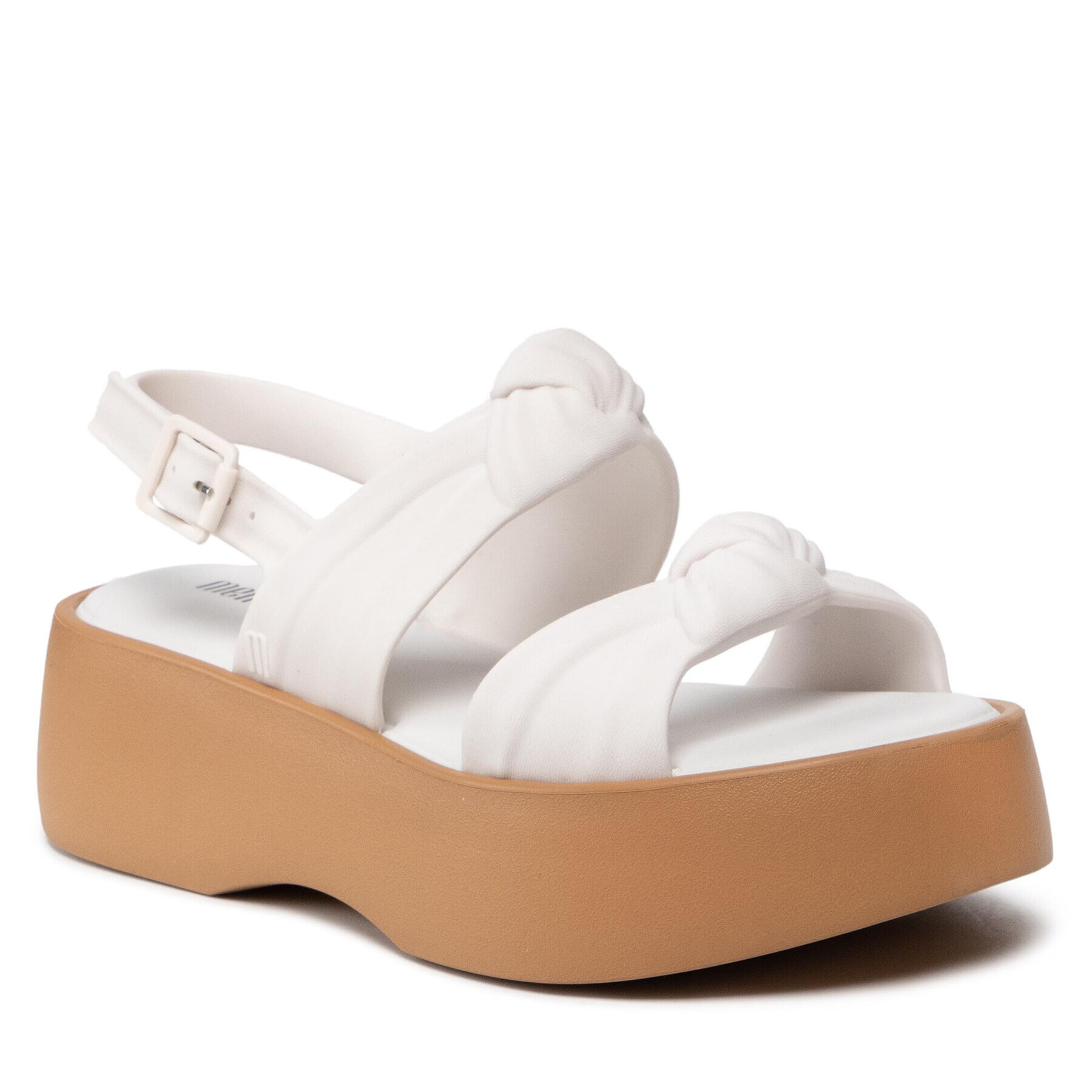Melissa Сандали Velvet Platform Ad 33420 Бял - Pepit.bg