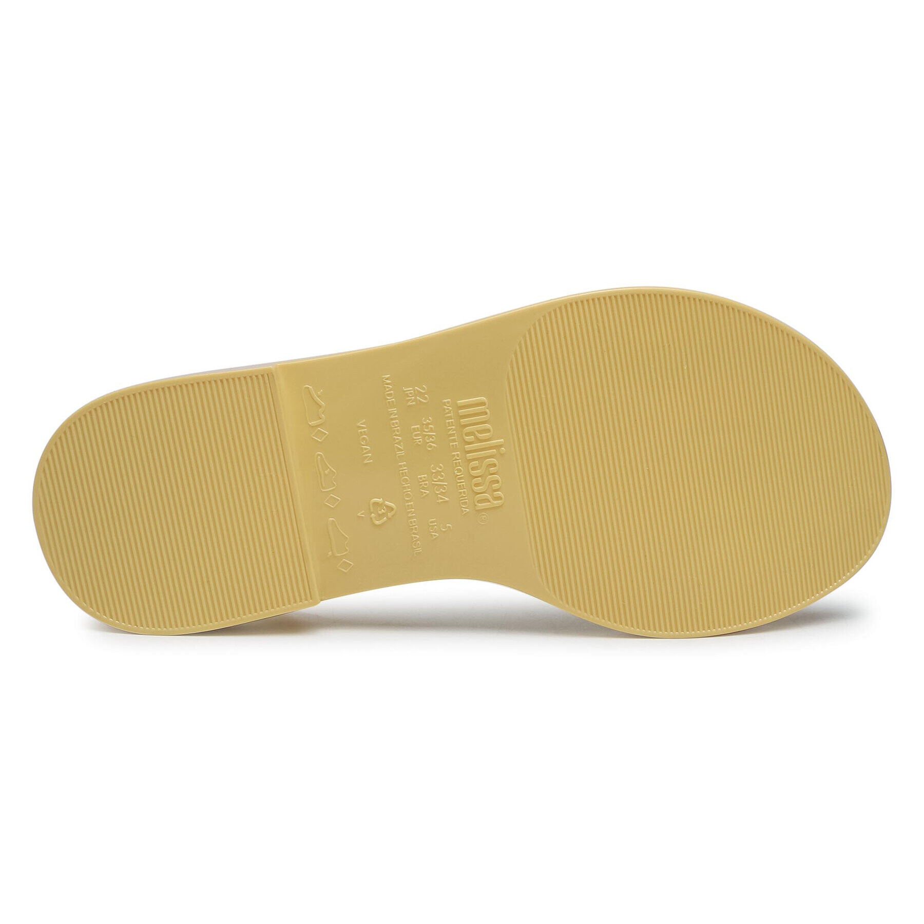 Melissa Сандали Wave Sandal Ad 32942 Жълт - Pepit.bg