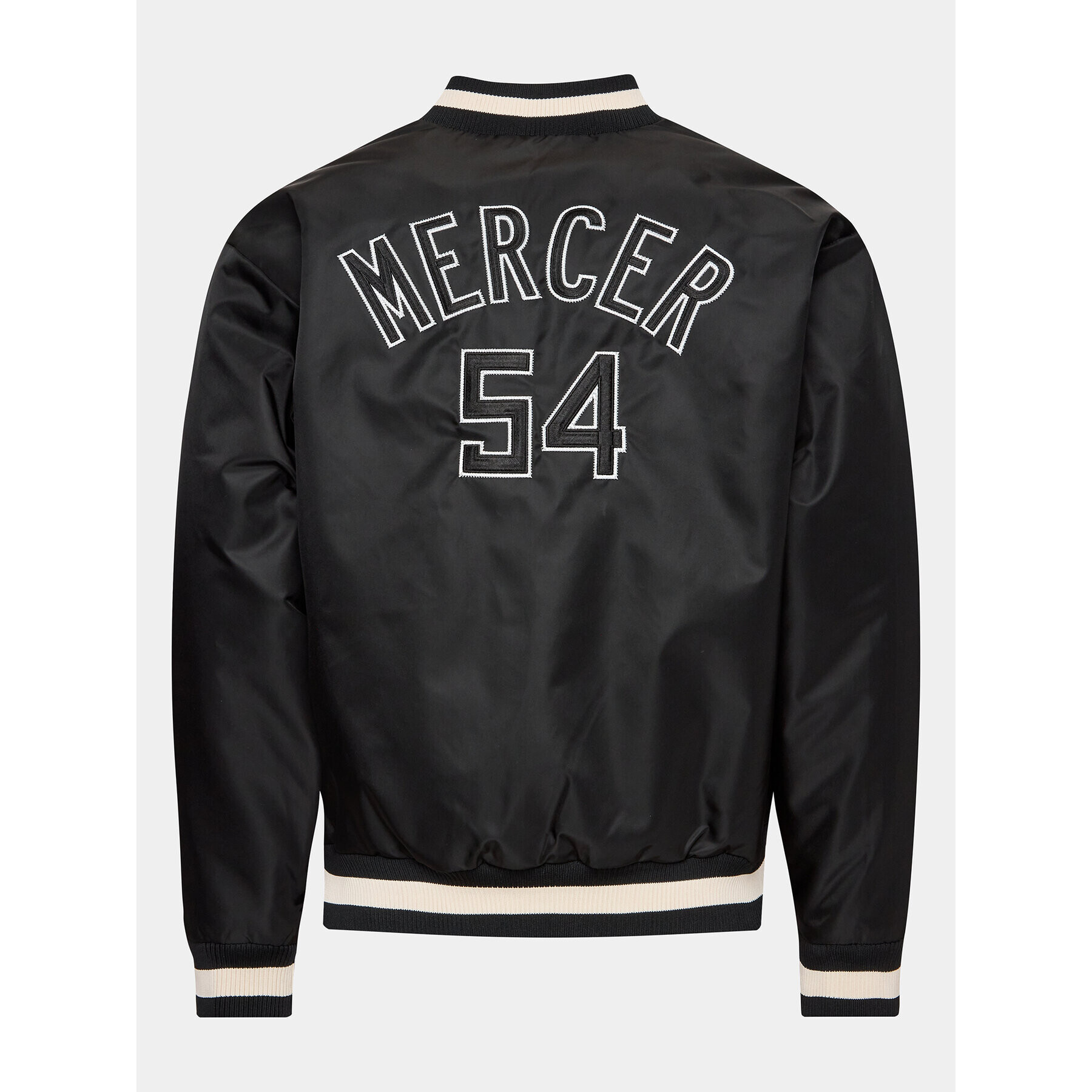 Mercer Amsterdam Яке бомбър Unisex Re-Varsity MEAP231010 Черен Regular Fit - Pepit.bg