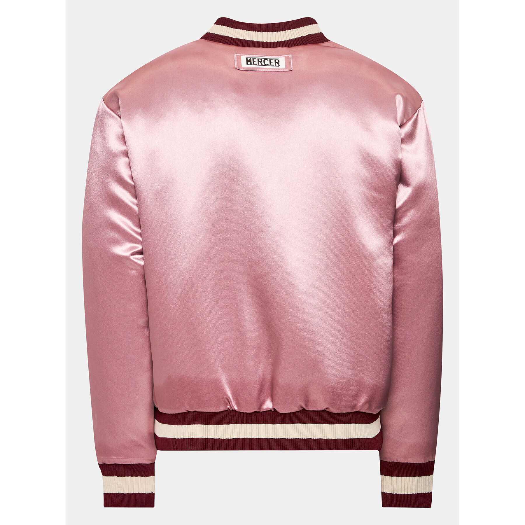 Mercer Amsterdam Яке бомбър Unisex The Varsity MEAP213099 Розов Loose Fit - Pepit.bg