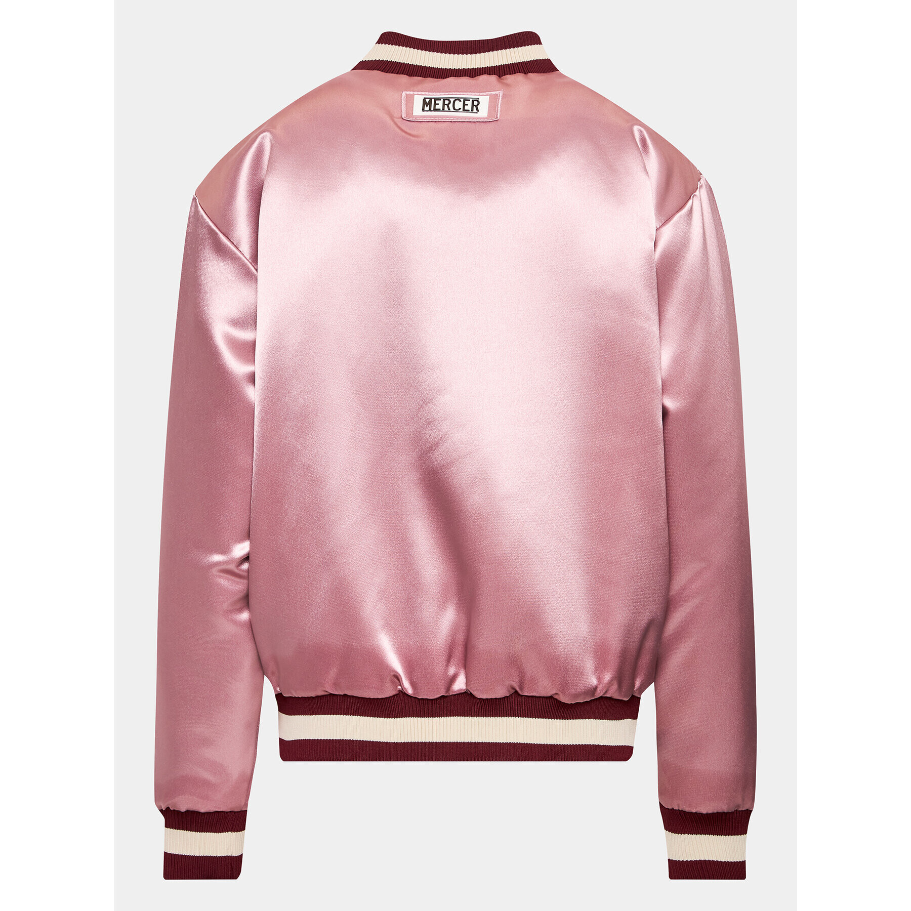 Mercer Amsterdam Яке бомбър Unisex The Varsity MEAP213099 Розов Loose Fit - Pepit.bg