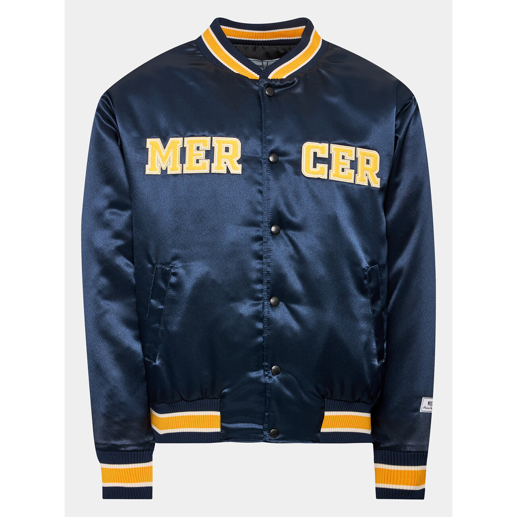 Mercer Amsterdam Яке бомбър Unisex The Varsity MEAP231011 Тъмносин Loose Fit - Pepit.bg