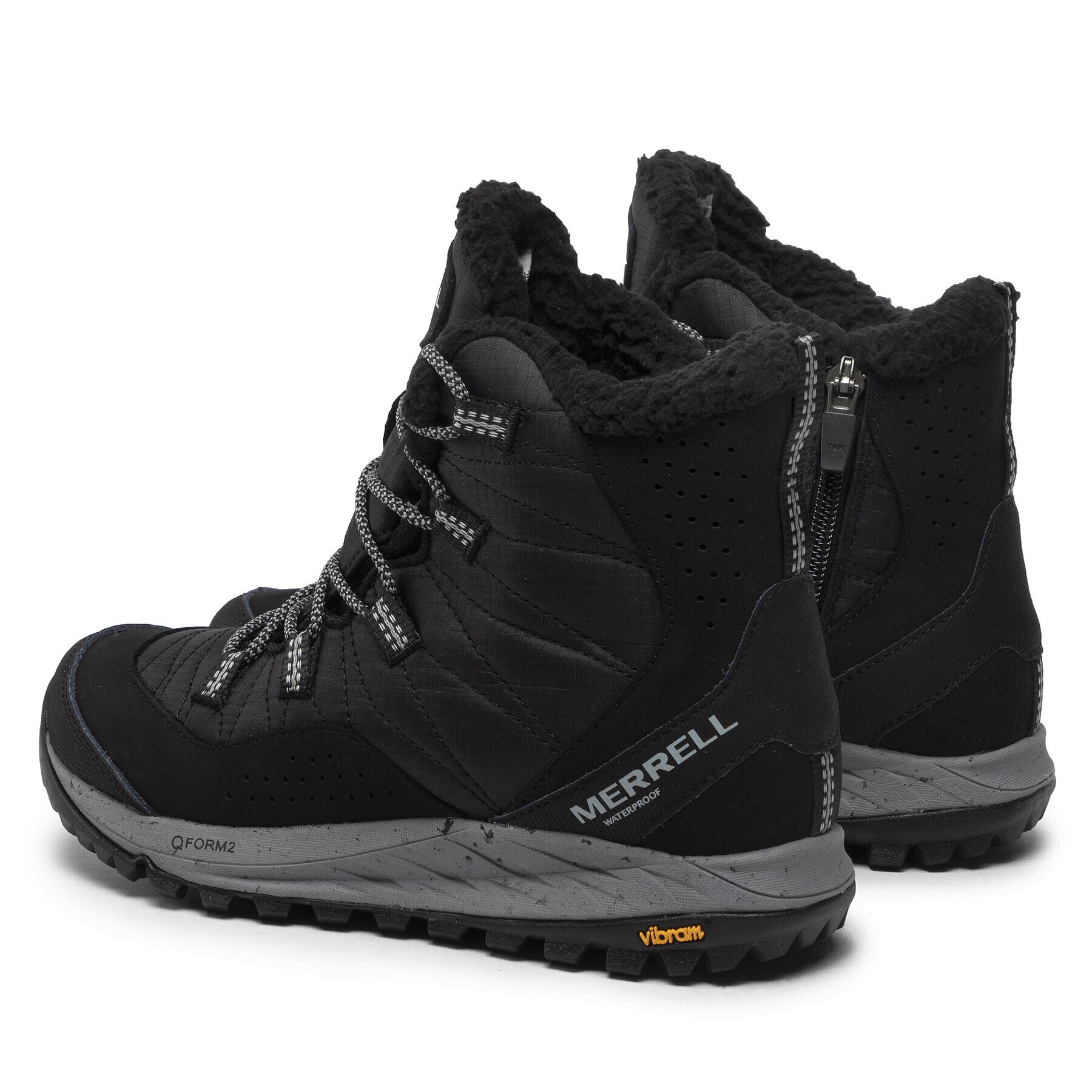 Merrell Апрески Antora Sneaker Boot Wp J066944 Черен - Pepit.bg