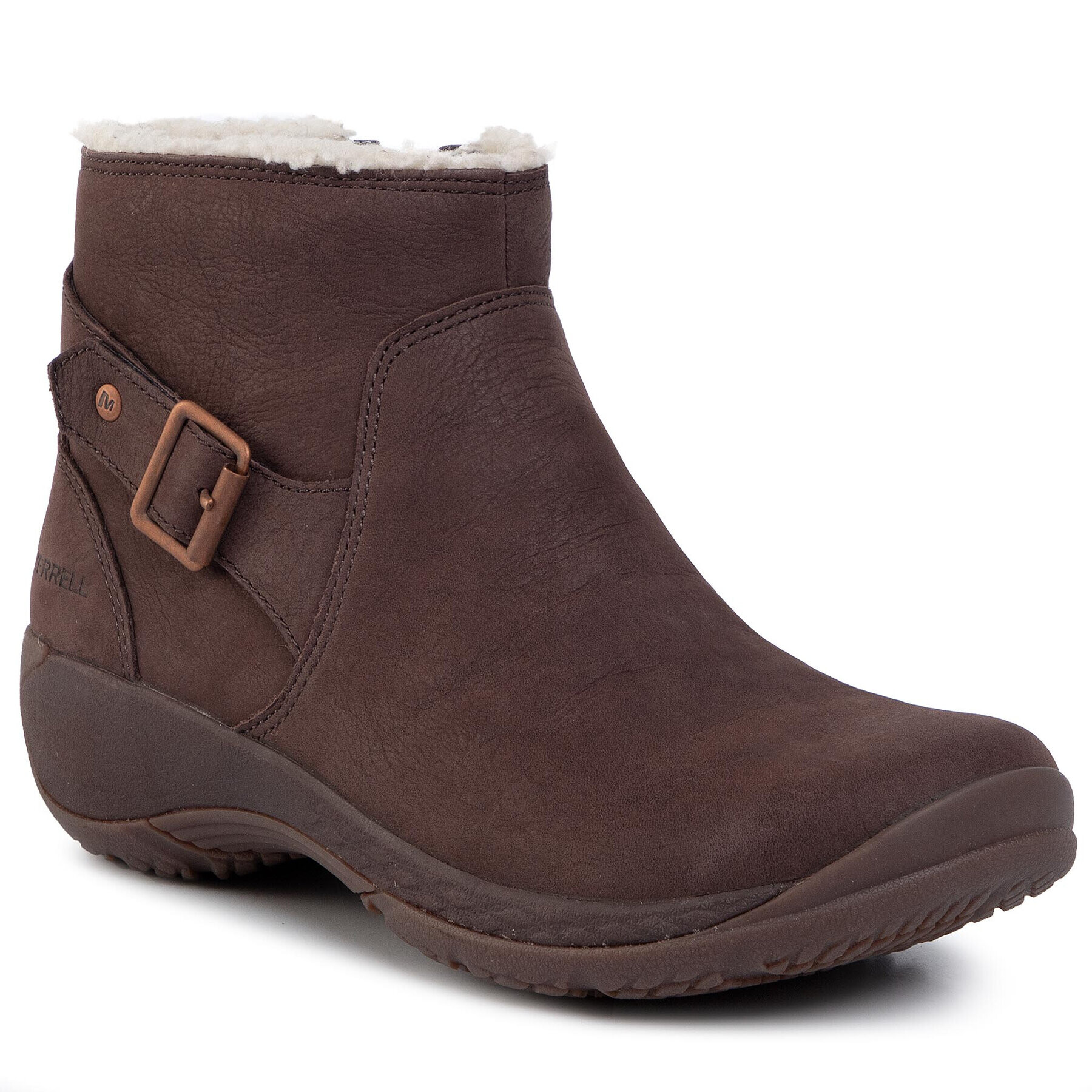 Merrell Боти Encore Mid Boot Q2 J94916 Кафяв - Pepit.bg
