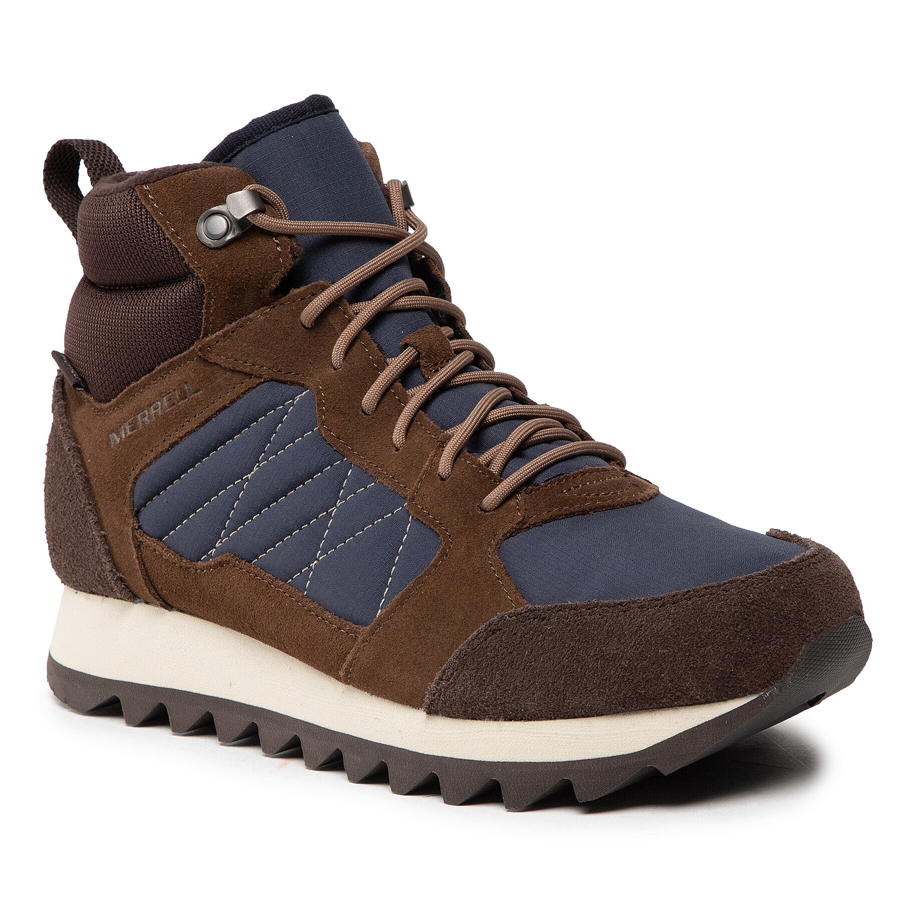 Merrell Обувки Alpine Sneaker Mid Plr Wp 2 J004295 Кафяв - Pepit.bg