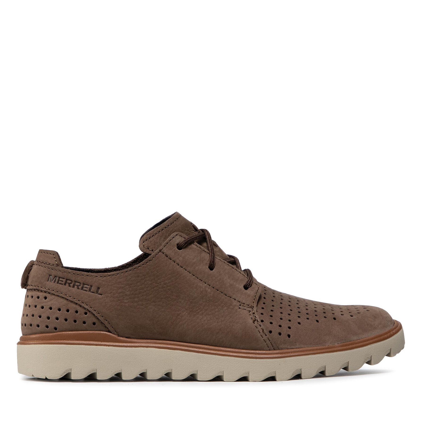 Merrell Обувки Downtown Lace J93931 Кафяв - Pepit.bg