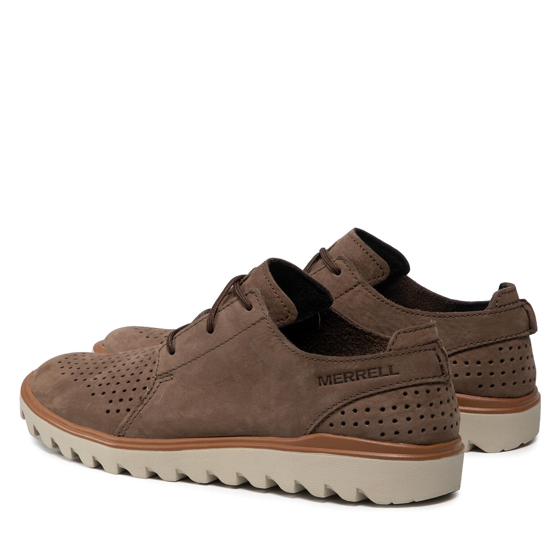Merrell Обувки Downtown Lace J93931 Кафяв - Pepit.bg