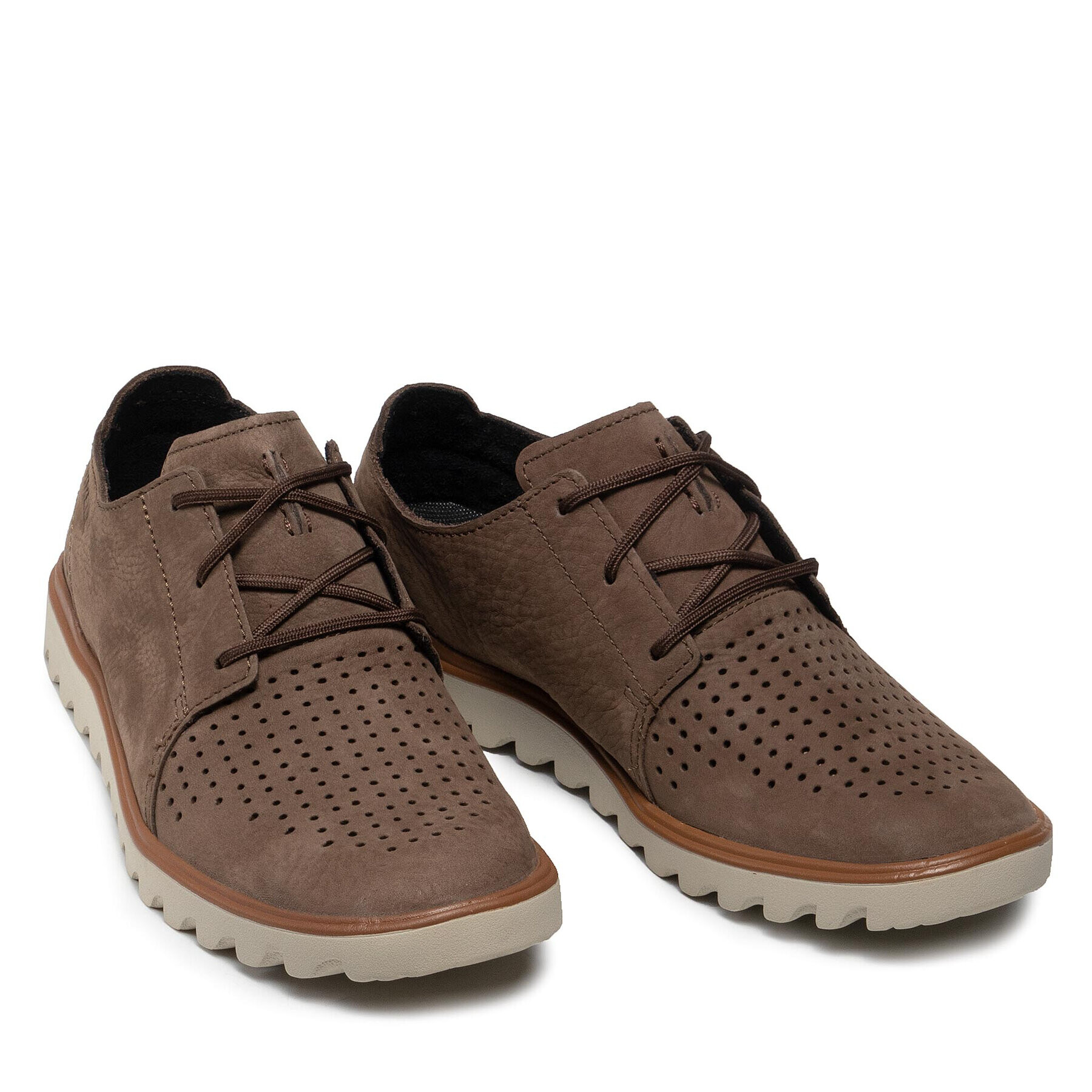 Merrell Обувки Downtown Lace J93931 Кафяв - Pepit.bg