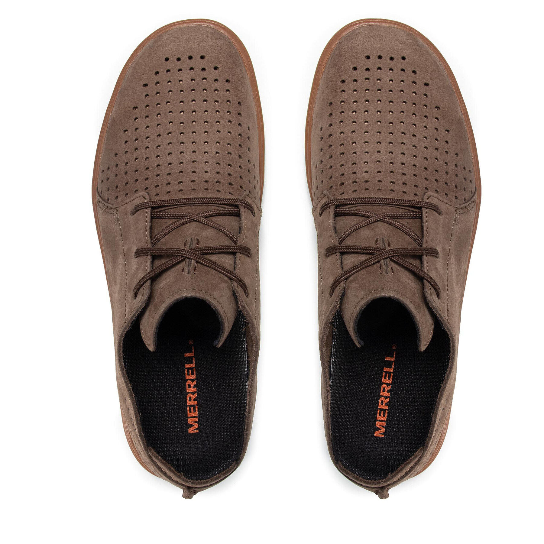 Merrell Обувки Downtown Lace J93931 Кафяв - Pepit.bg