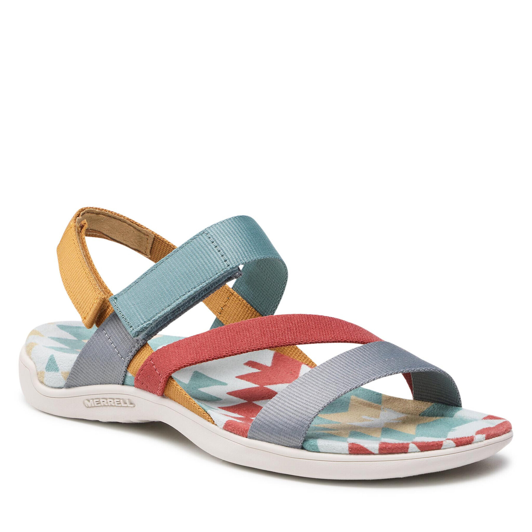Merrell Сандали District 3 Strap Web J004376 Цветен - Pepit.bg