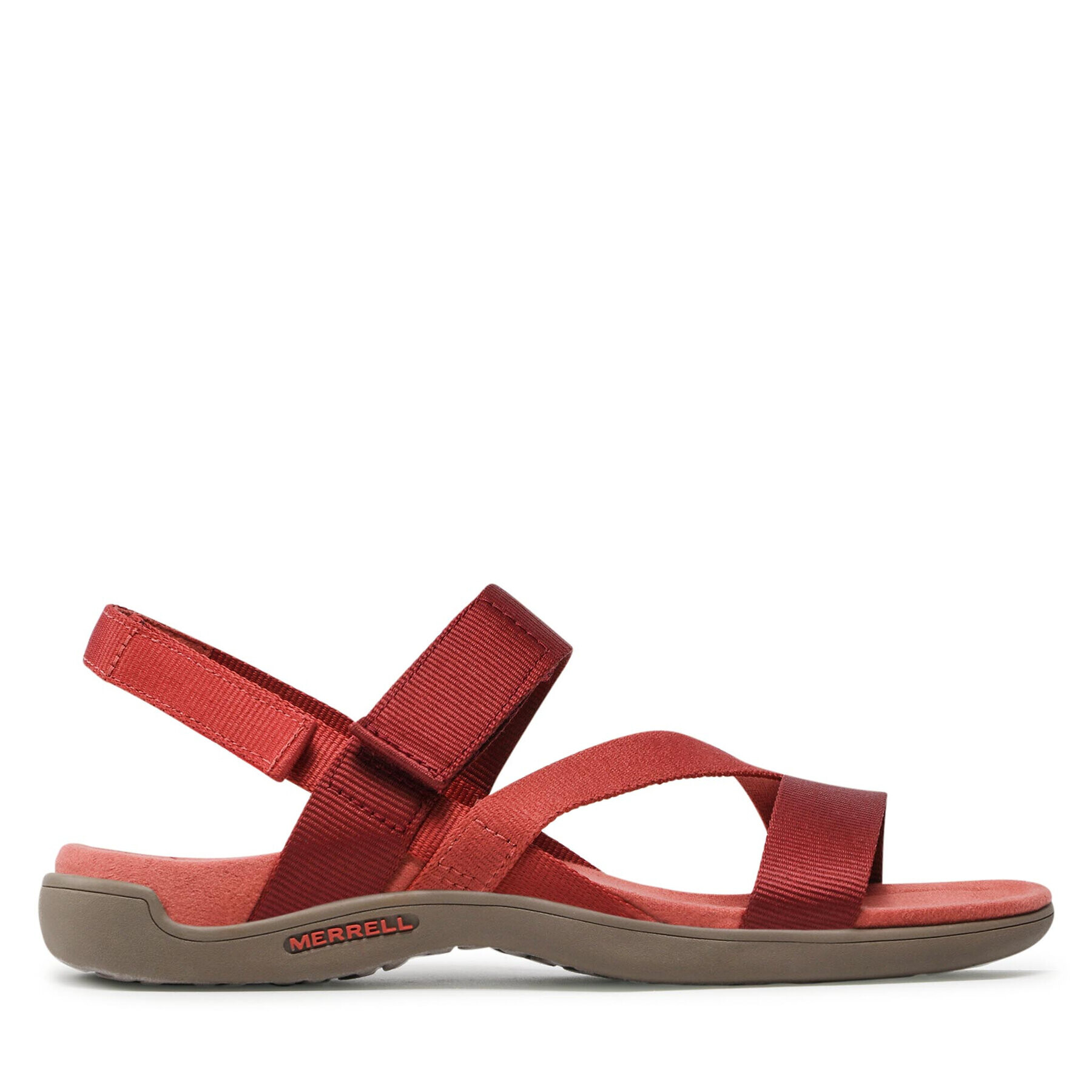 Merrell Сандали District 3 Strap Web J004378 Бордо - Pepit.bg
