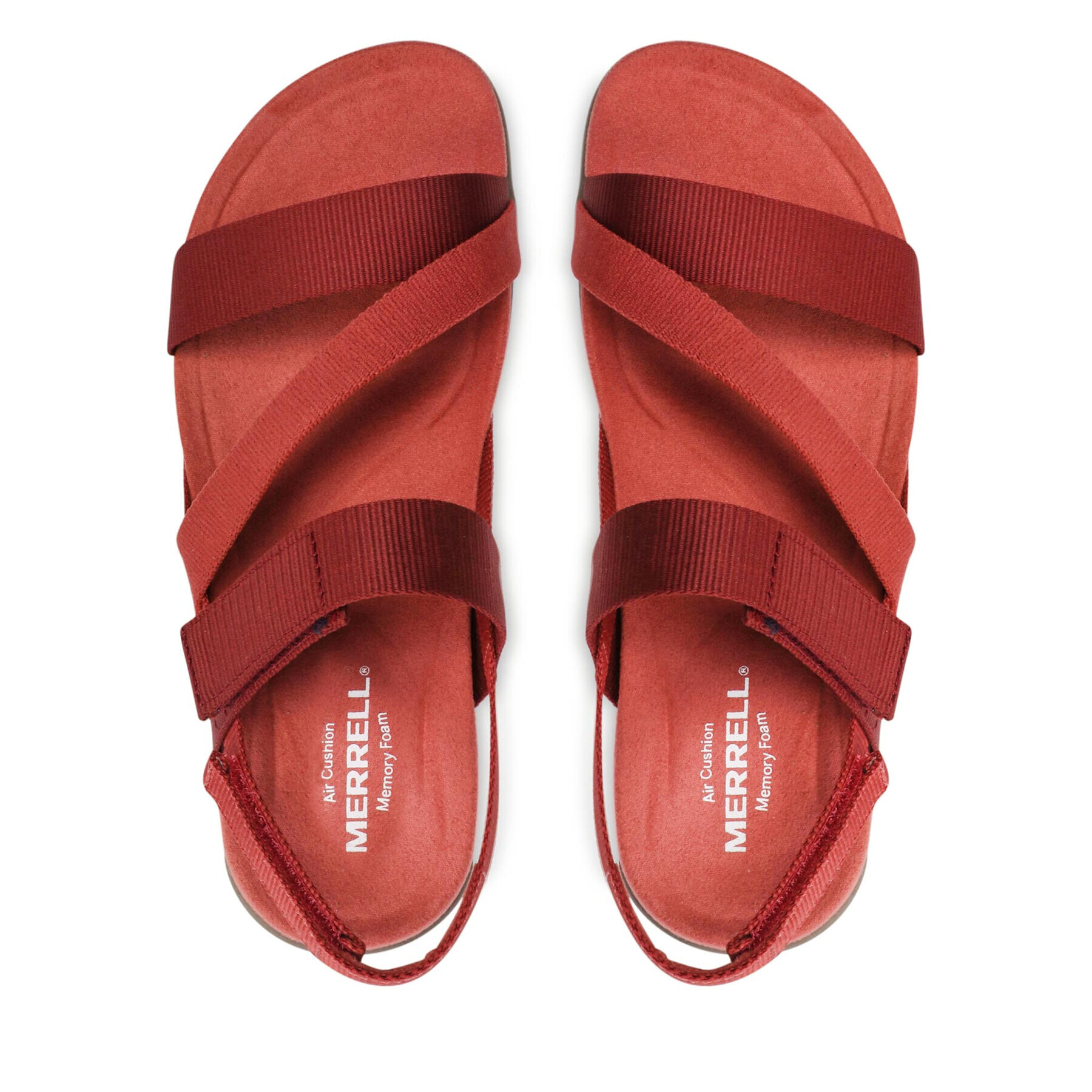 Merrell Сандали District 3 Strap Web J004378 Бордо - Pepit.bg