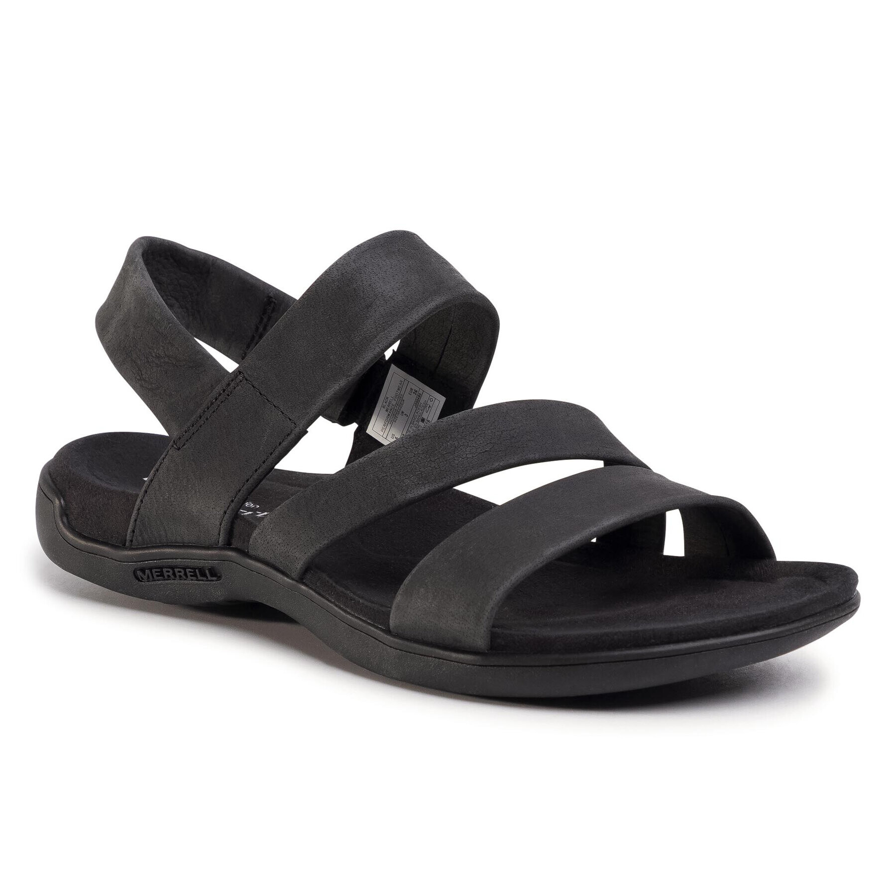 Merrell Сандали District Kanoya Strap J000480 Черен - Pepit.bg