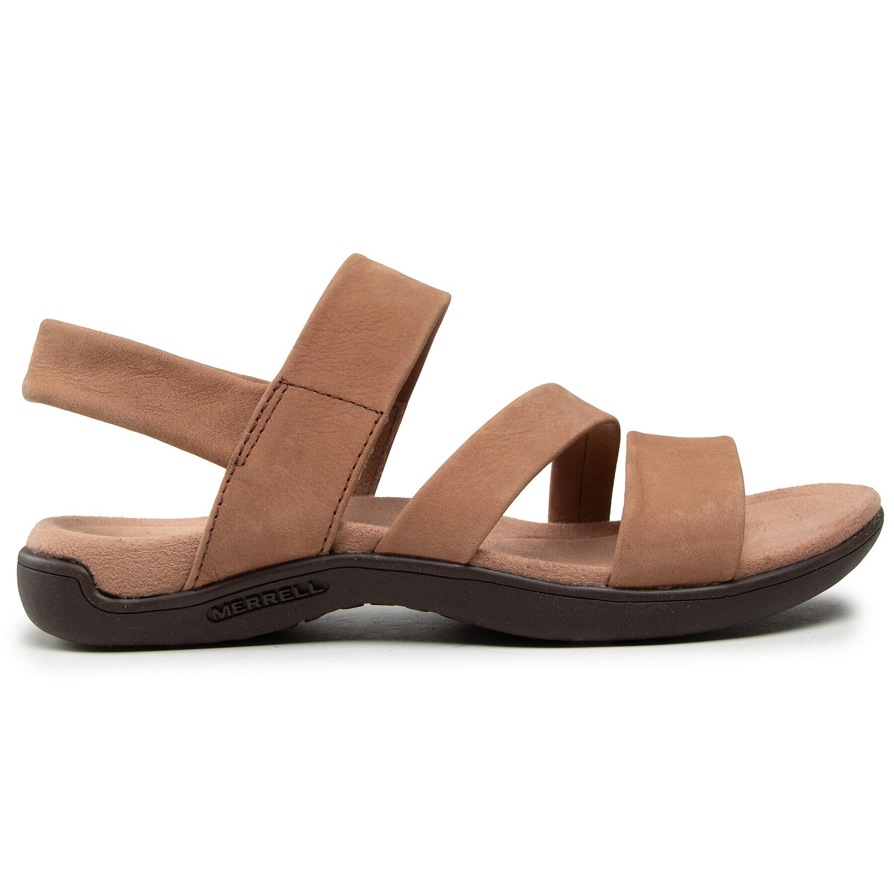 Merrell Сандали District Kanoya Strap J000482 Кафяв - Pepit.bg