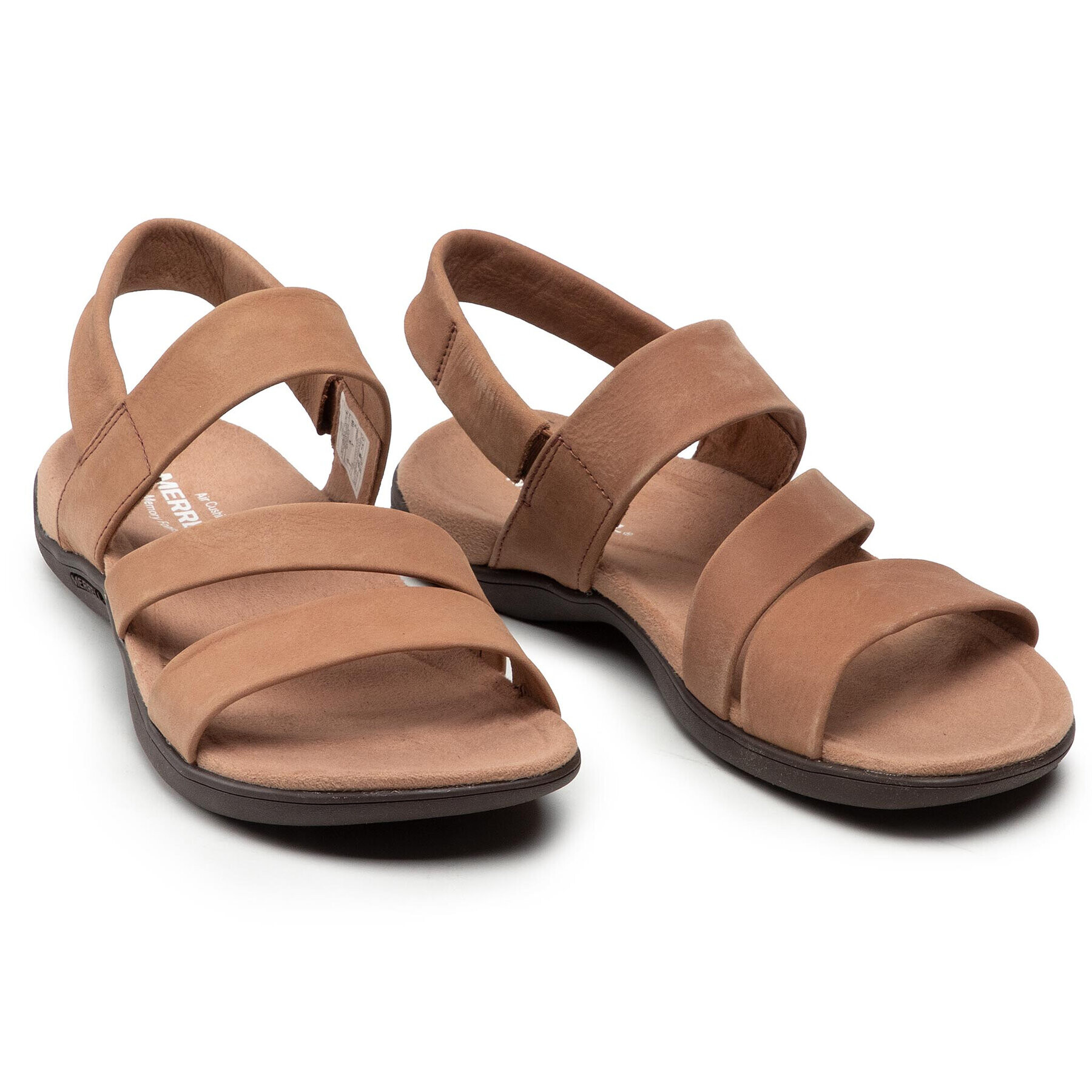 Merrell Сандали District Kanoya Strap J000482 Кафяв - Pepit.bg