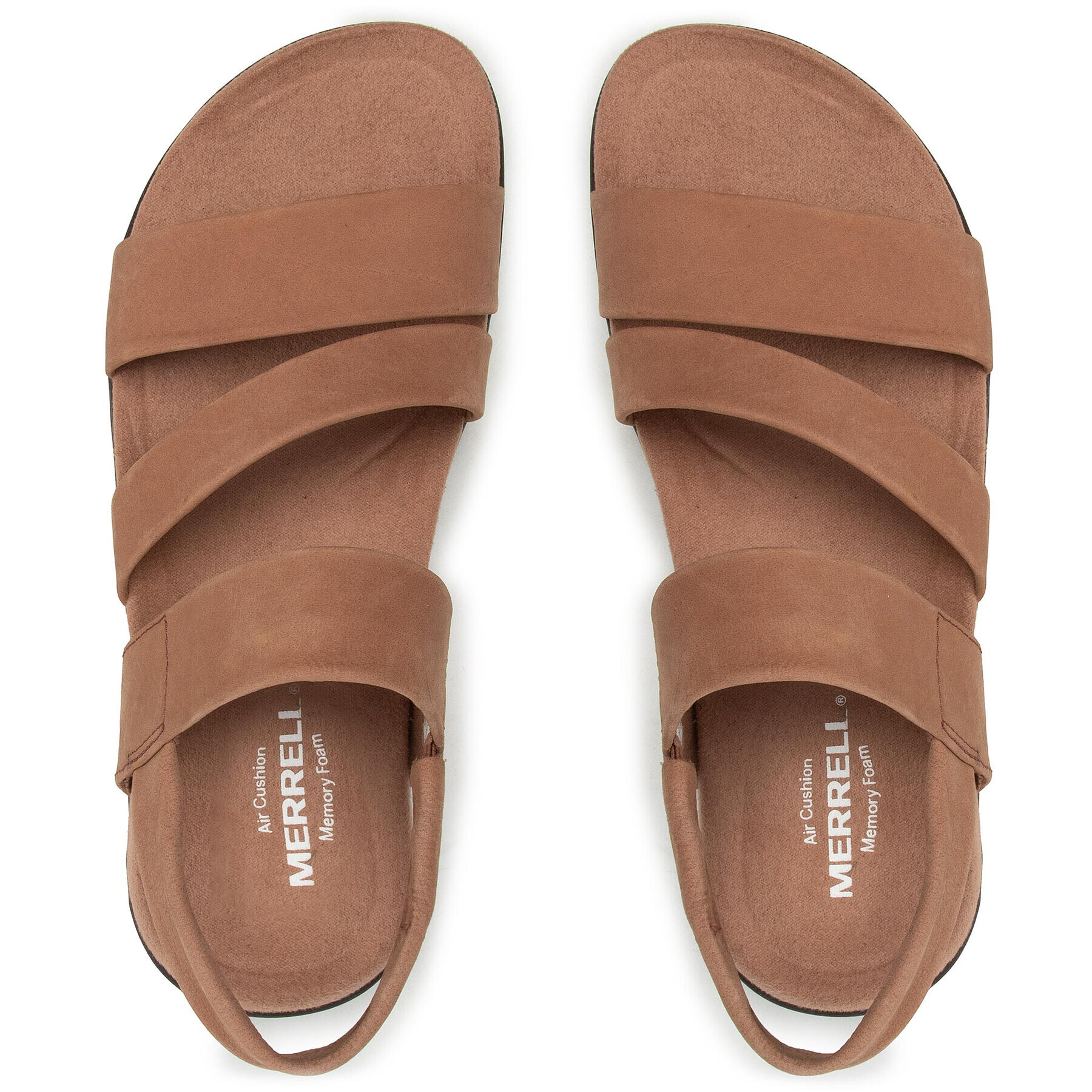 Merrell Сандали District Kanoya Strap J000482 Кафяв - Pepit.bg