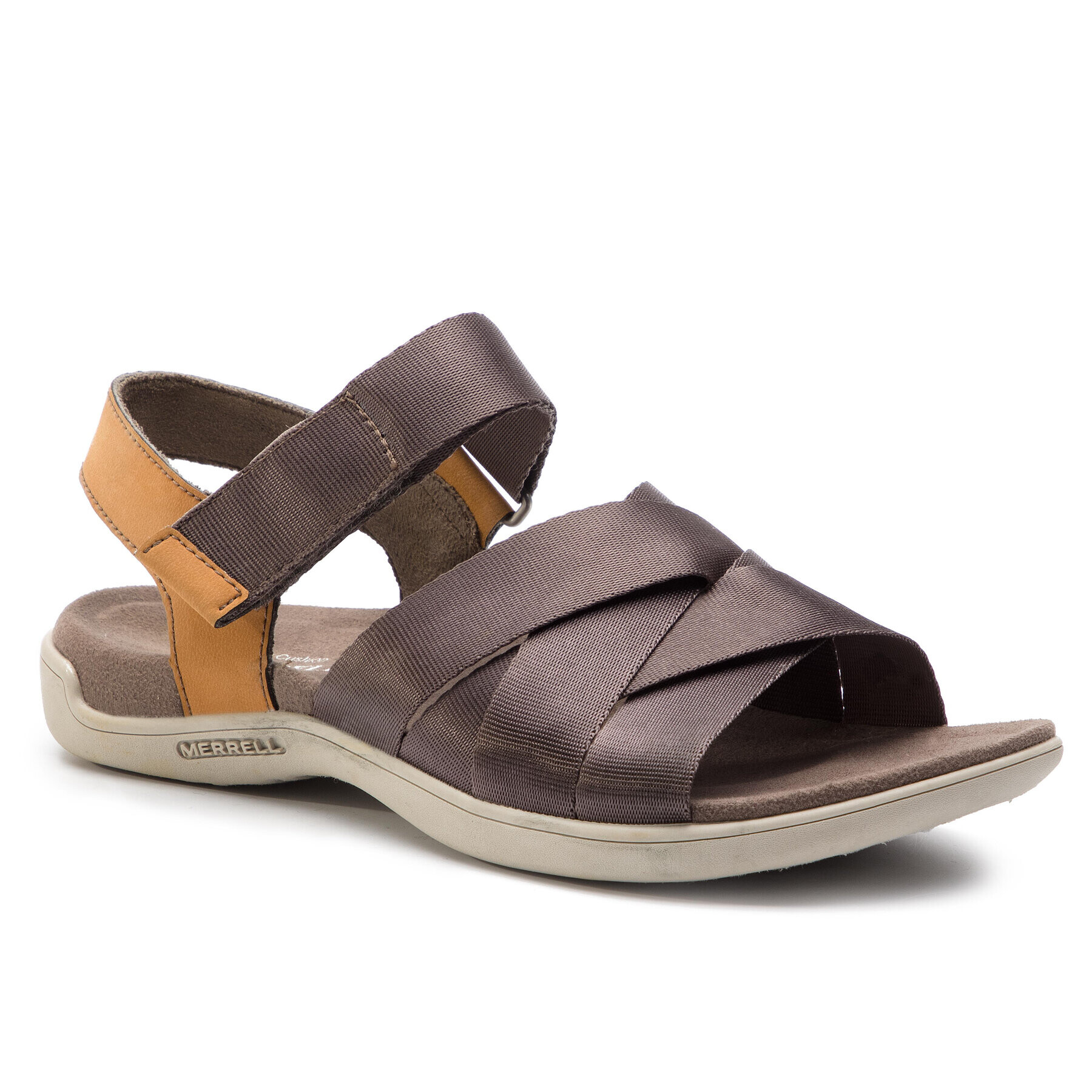 Merrell Сандали District Maya Backstrap J97250 Кафяв - Pepit.bg