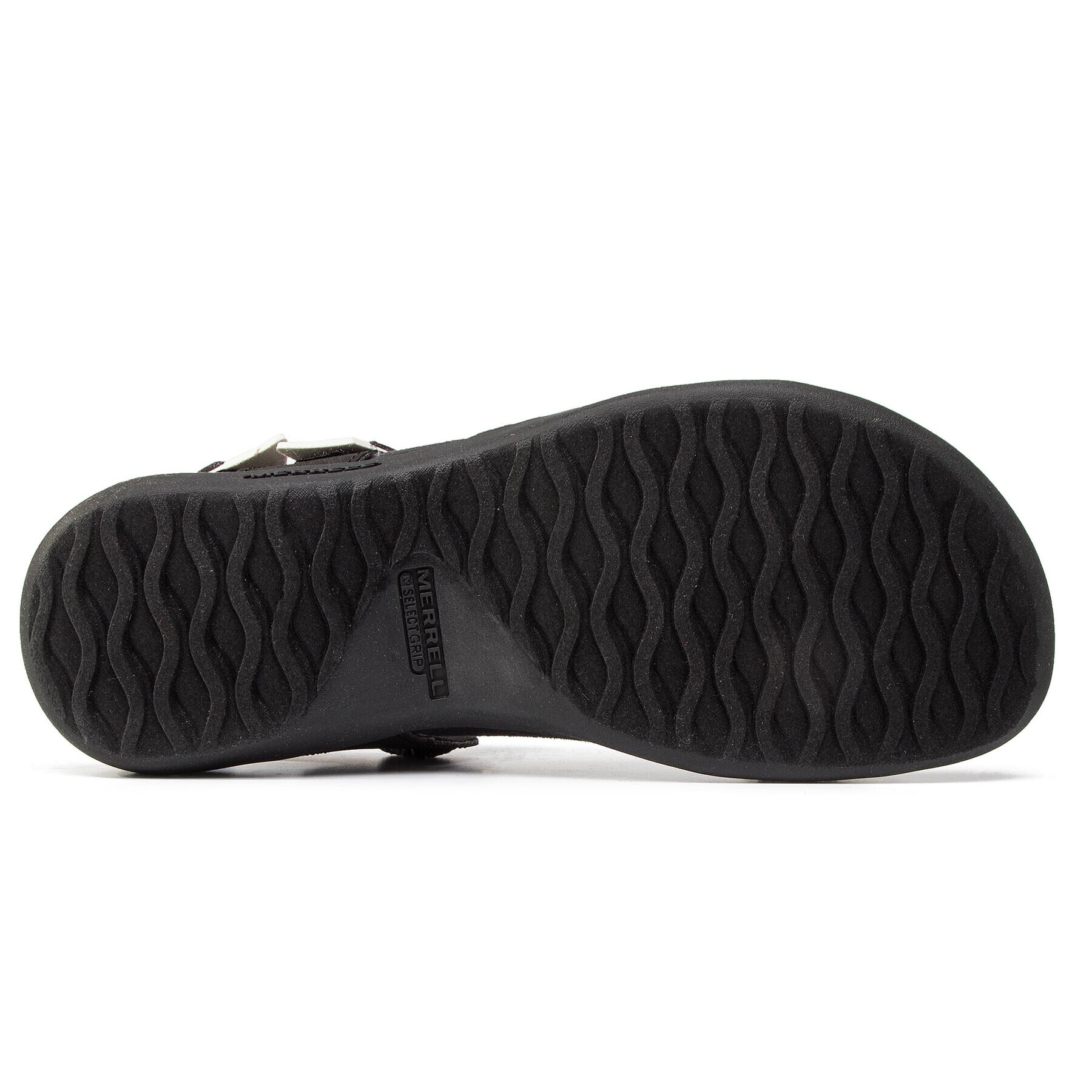 Merrell Сандали District Mendi Backstrap J90432 Черен - Pepit.bg