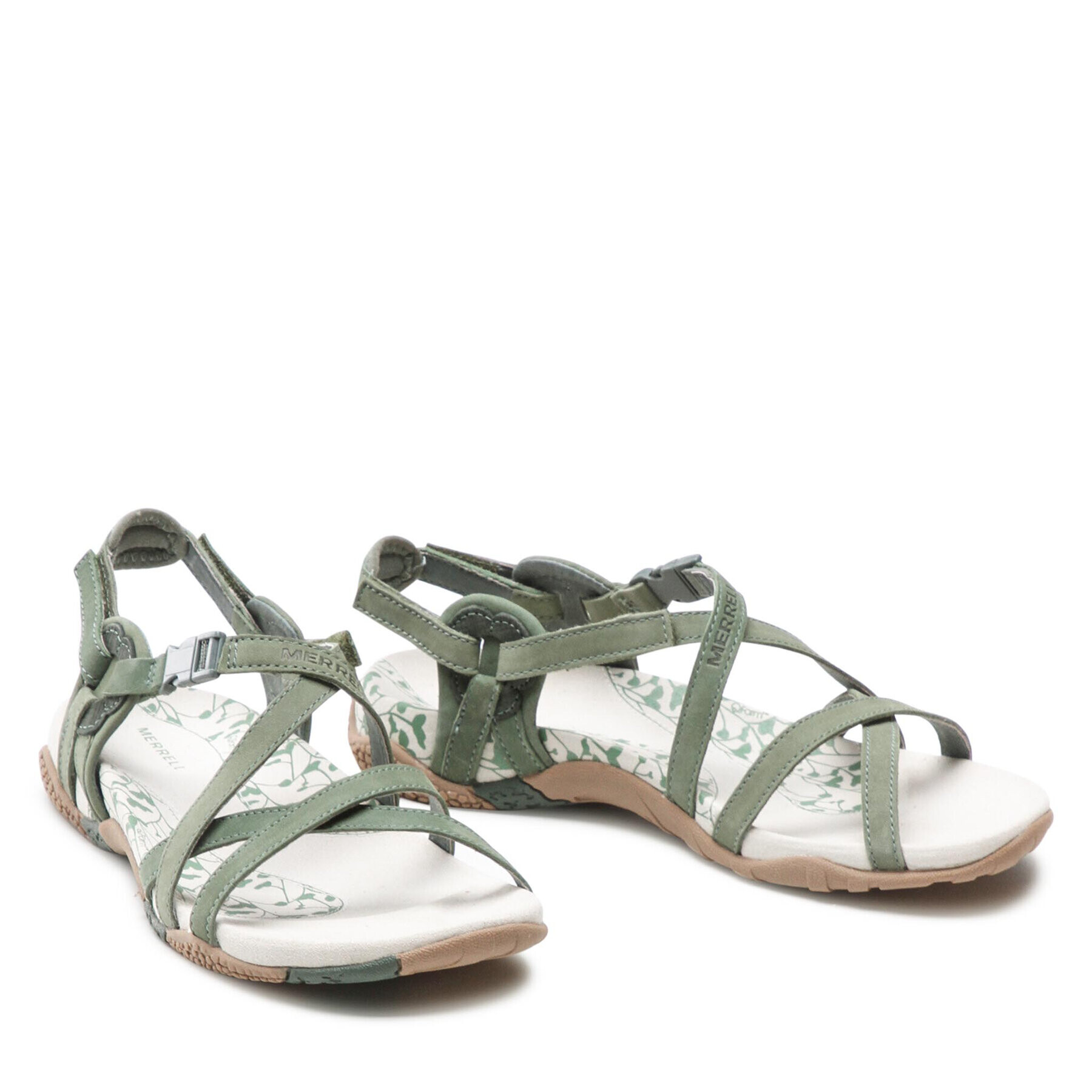 Merrell Сандали San Remo II J001612 Зелен - Pepit.bg