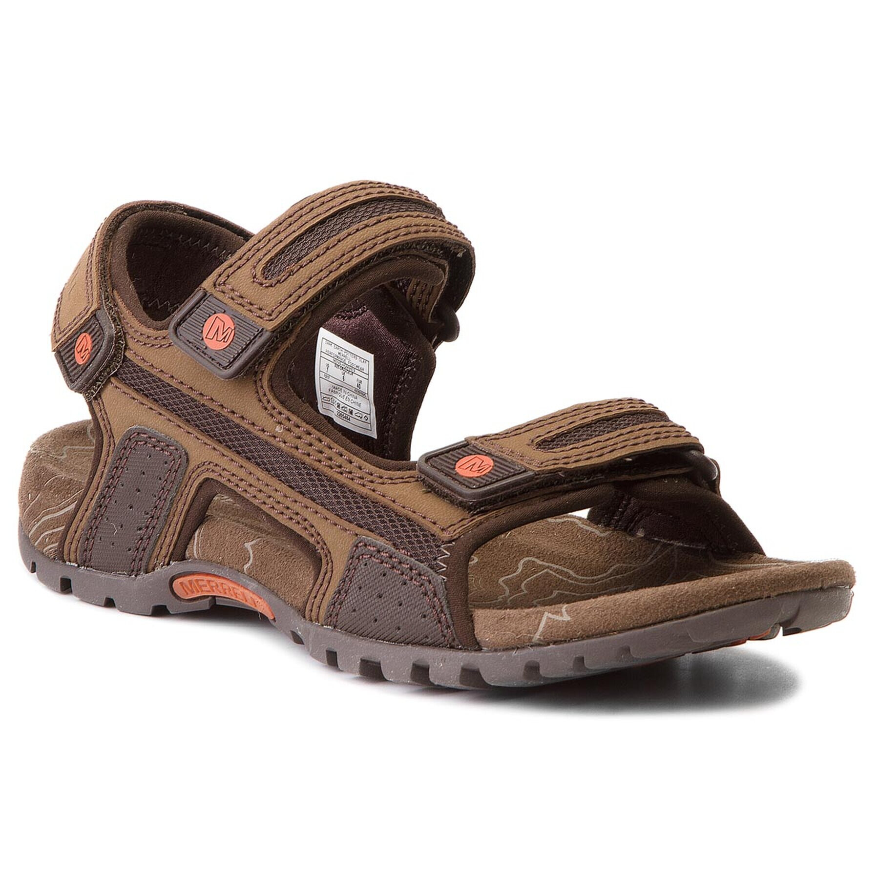 Merrell Сандали Sandspur Oak J276753C Кафяв - Pepit.bg