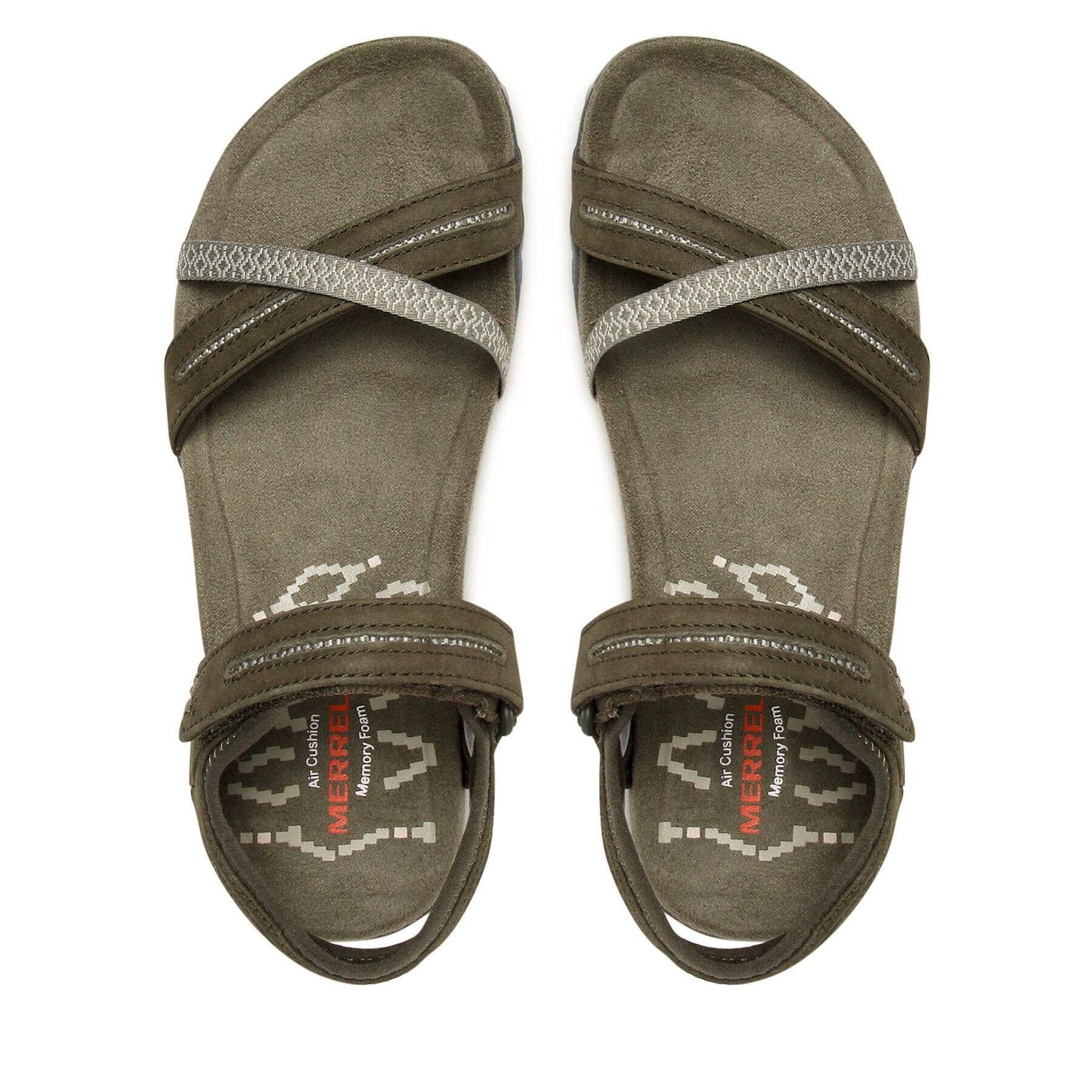 Merrell Сандали Terran Cross II J98760 Зелен - Pepit.bg