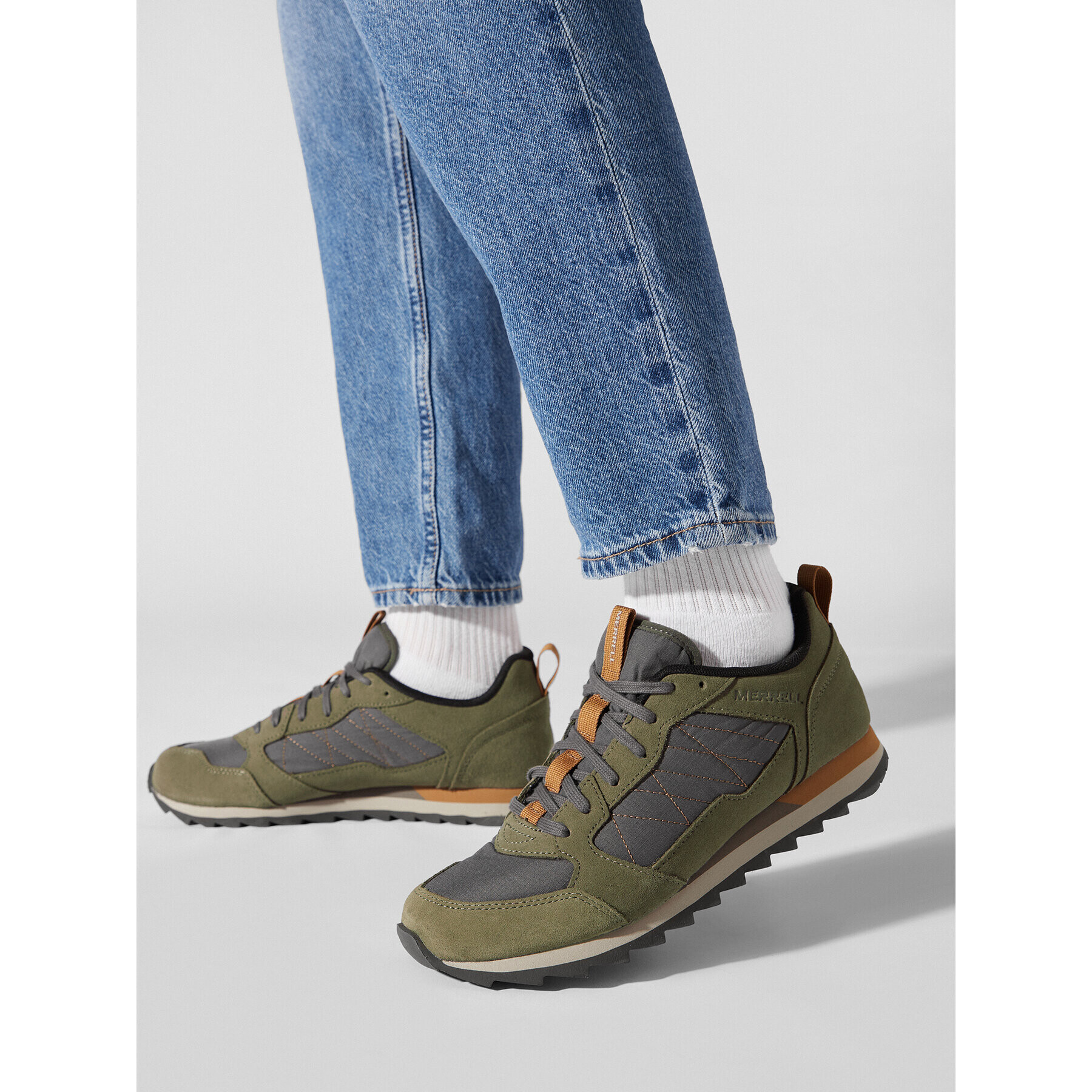 Merrell Сникърси Alpine Sneaker J003383 Зелен - Pepit.bg