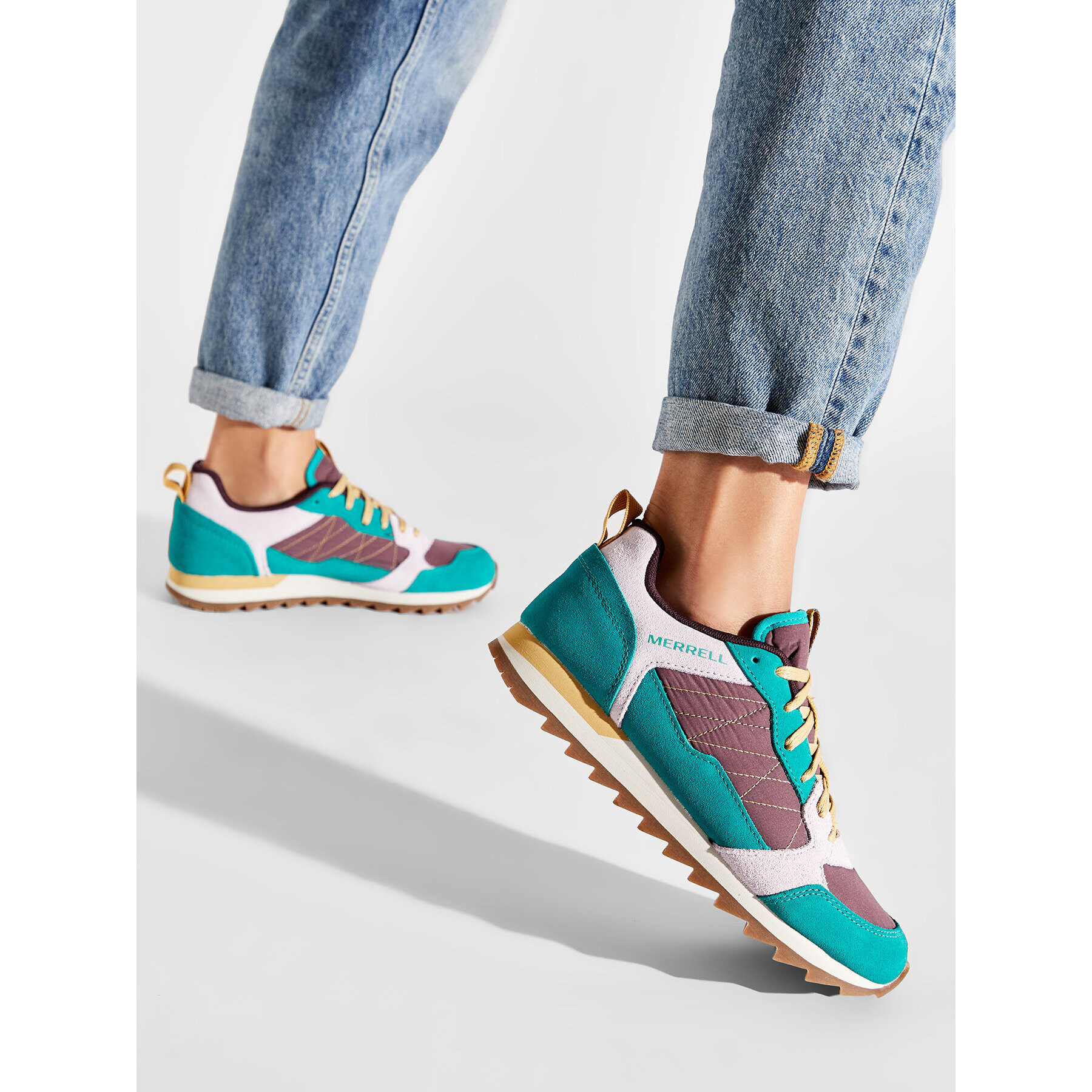 Merrell Сникърси Alpine Sneaker J004150 Цветен - Pepit.bg