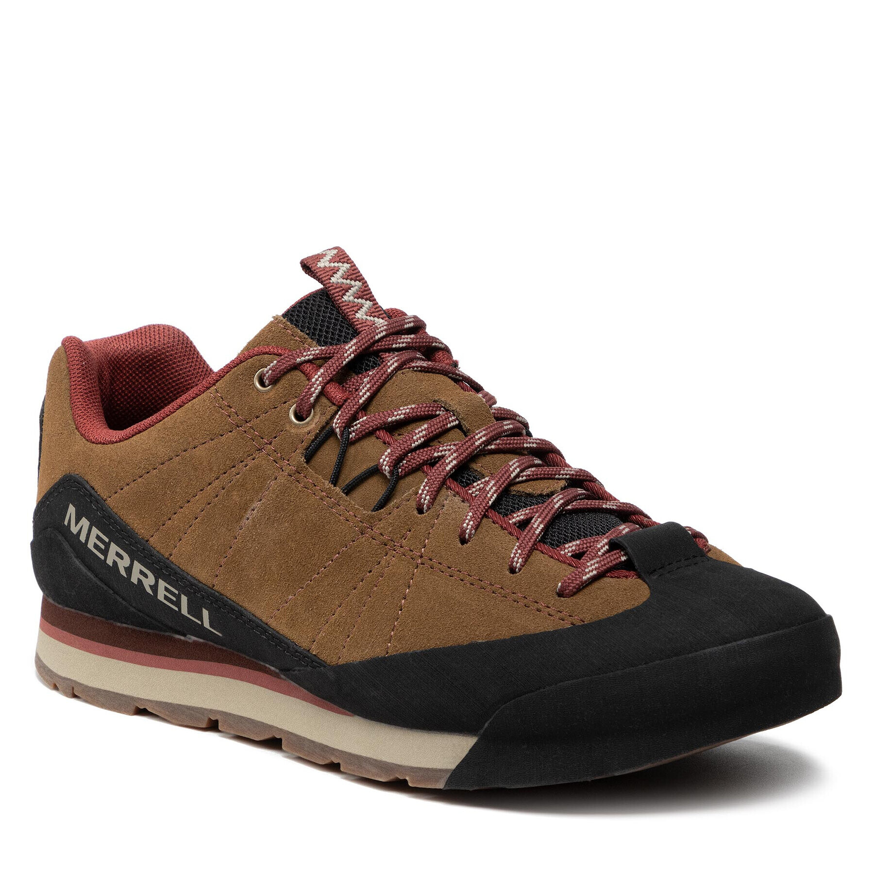 Merrell Сникърси Catalyst Suede J000961 Кафяв - Pepit.bg