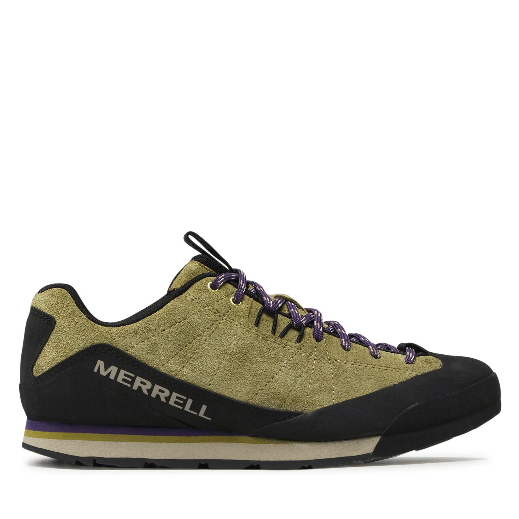 Merrell Сникърси Catalyst Suede J003491 Зелен - Pepit.bg