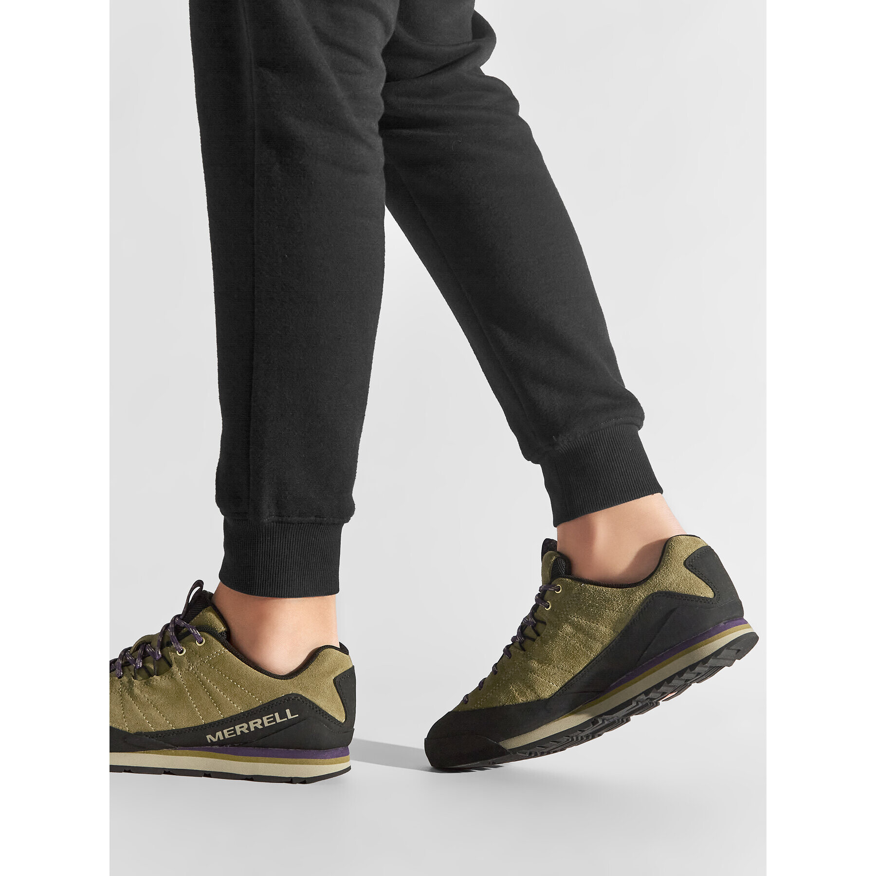 Merrell Сникърси Catalyst Suede J003491 Зелен - Pepit.bg