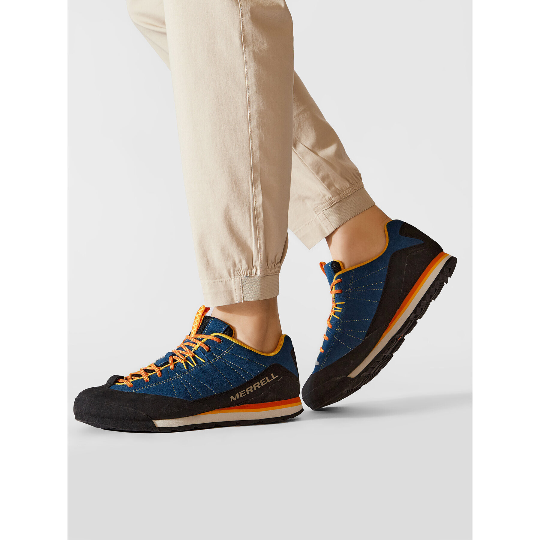 Merrell Туристически Catalyst Suede J000099 Син - Pepit.bg